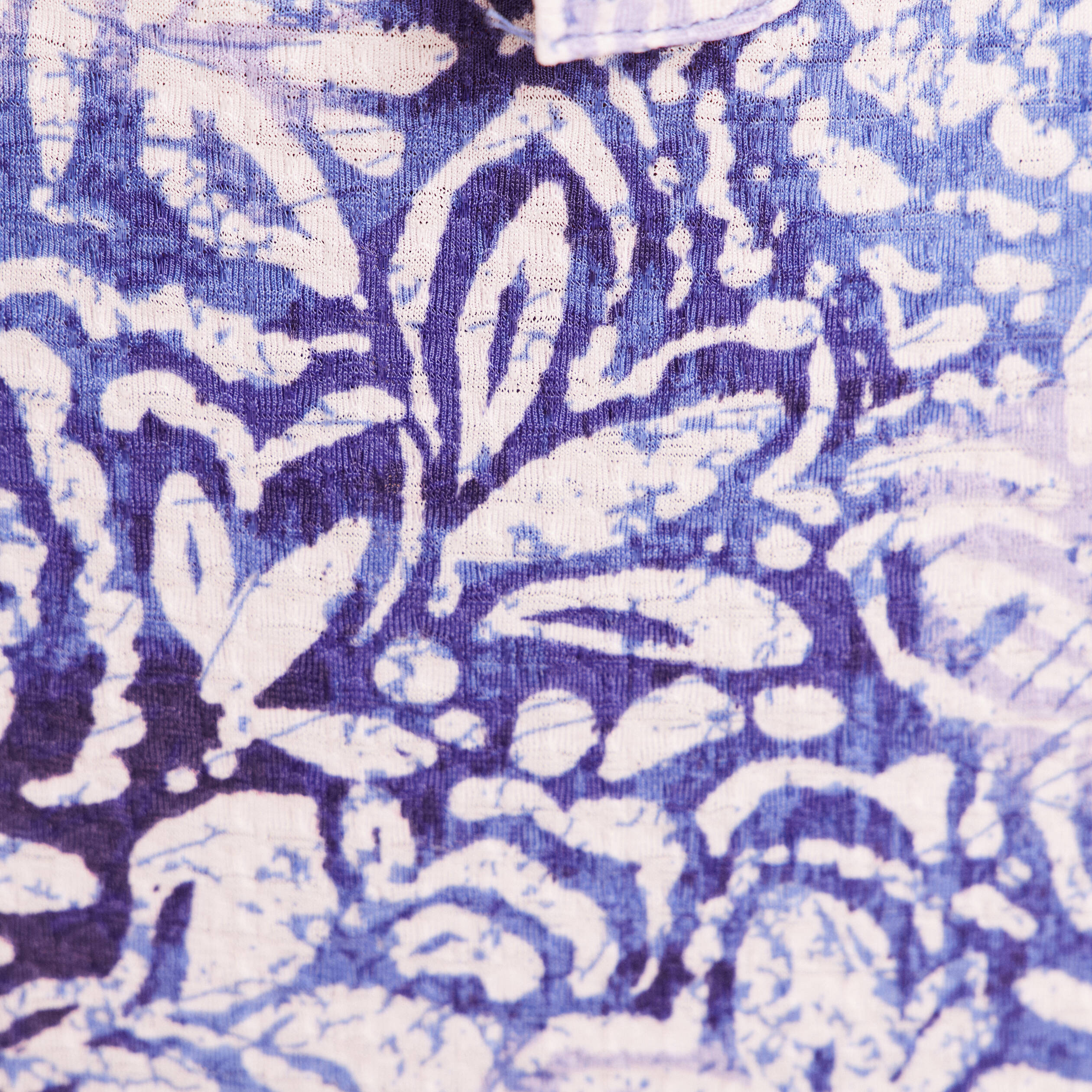 Jupe midi droite bleu femme
