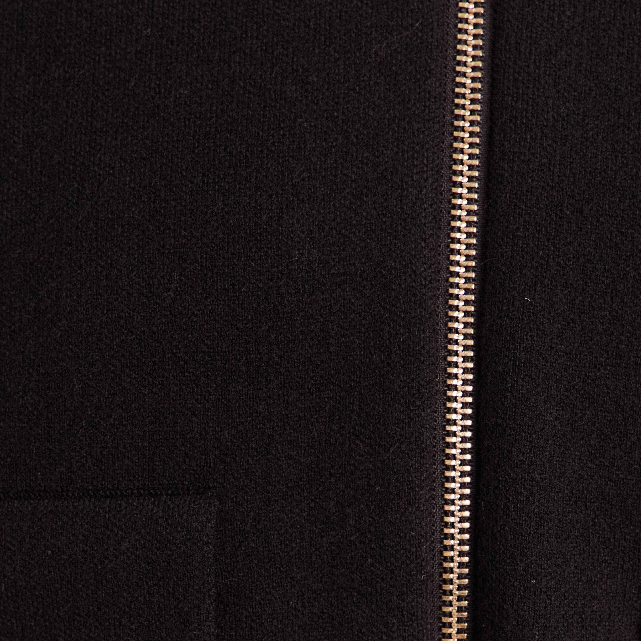 Gilet doubl&eacute; col chemise noir femme