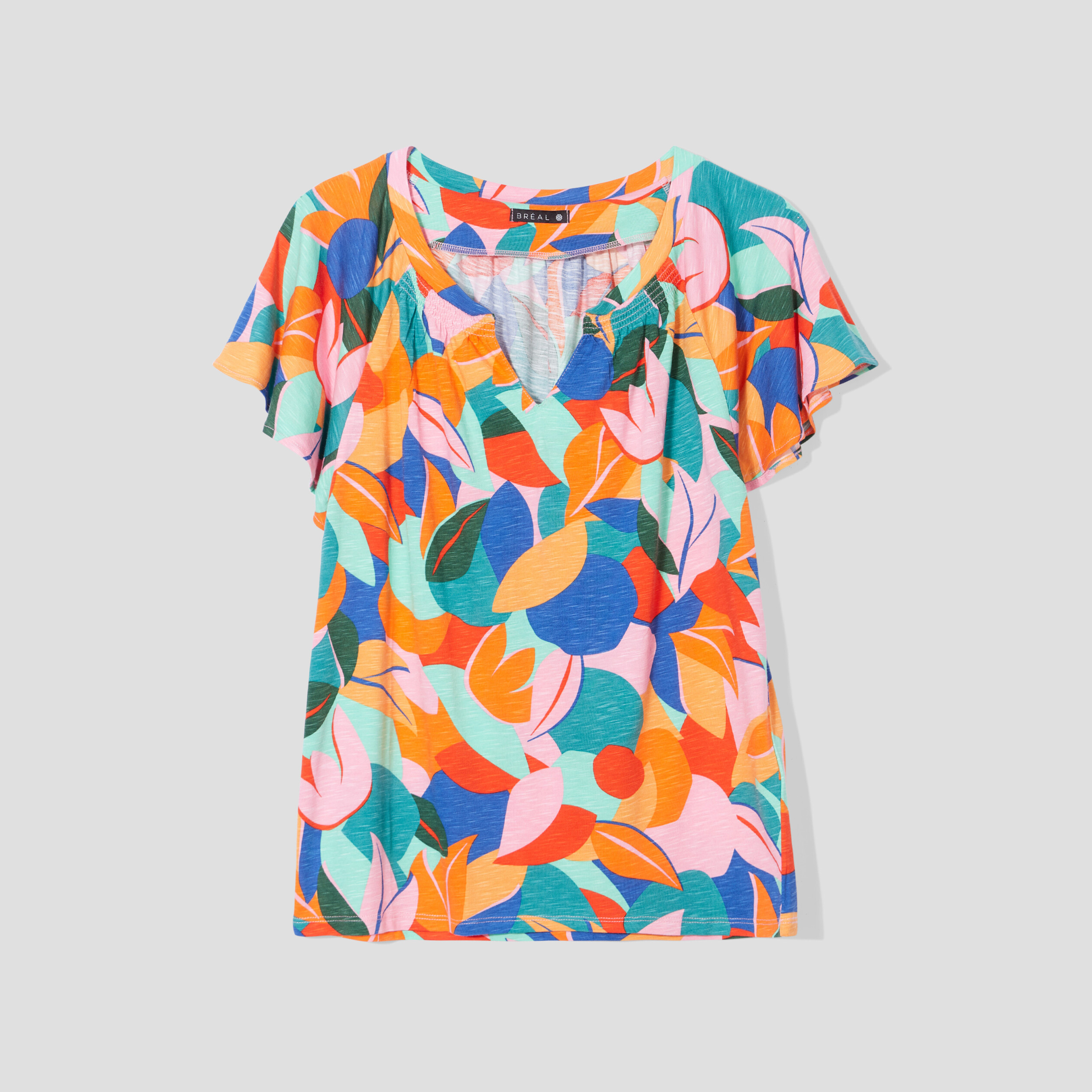 t shirt manches courtes rose pastel femme T-shirt manches courtes rose pastel femme