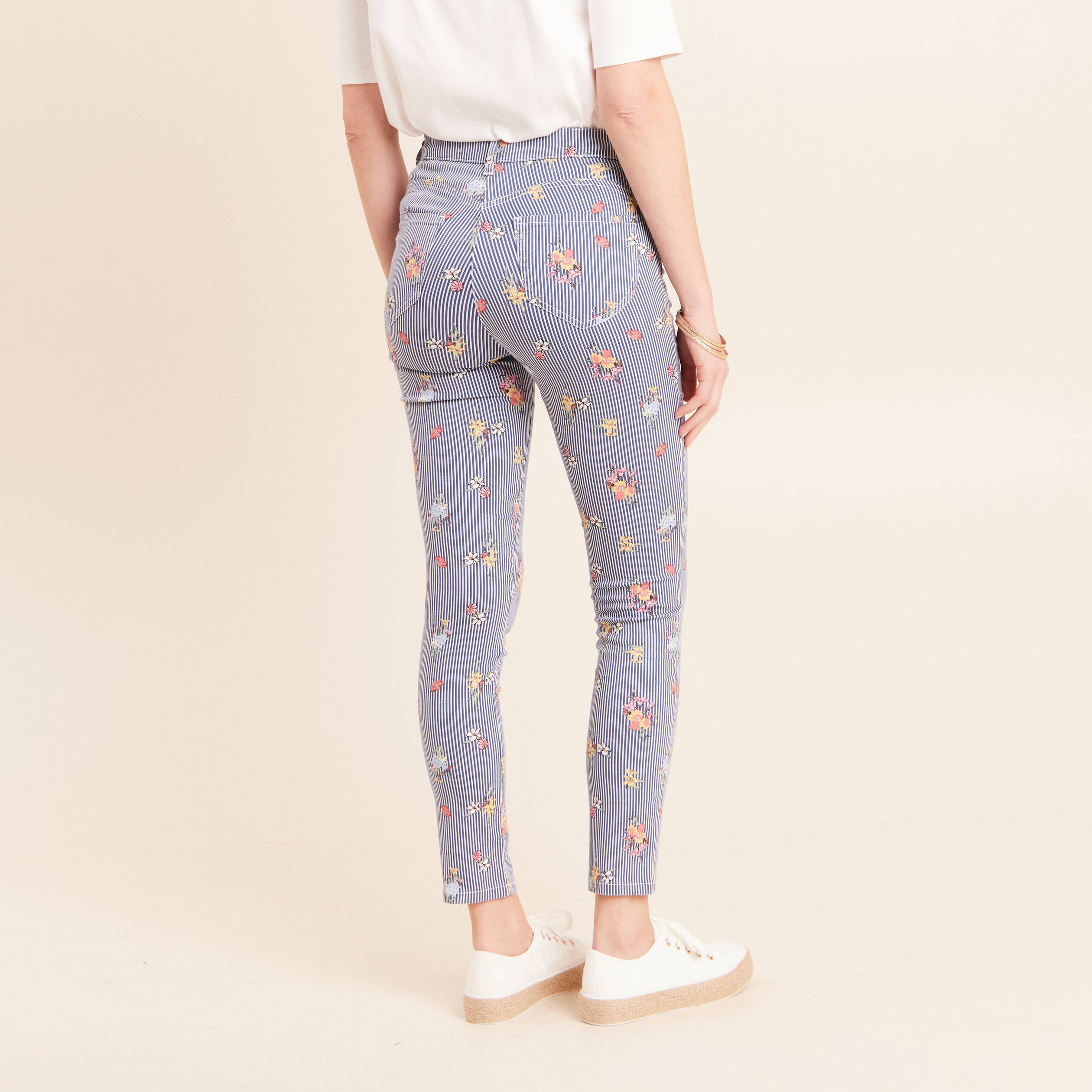 Pantalon magique Le L&eacute;ger coupe ajust&eacute;e bleu femme