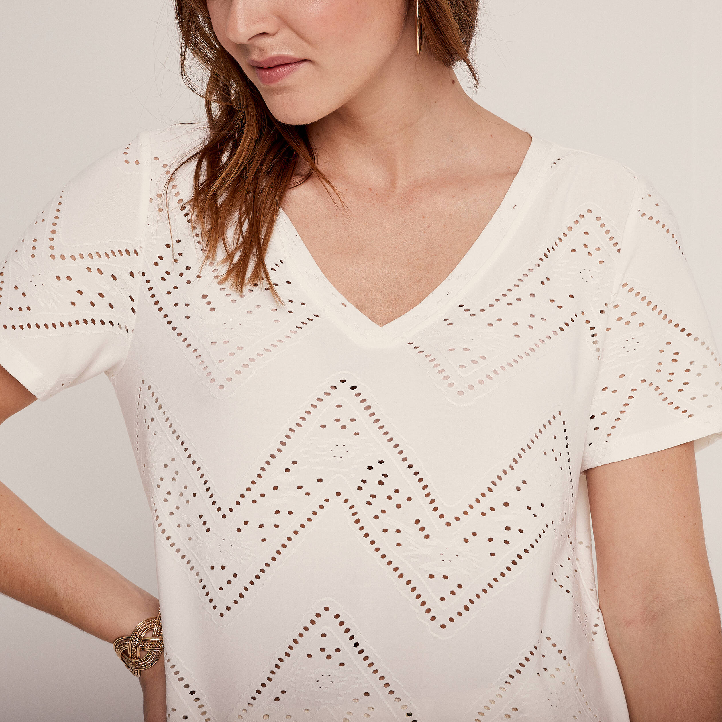 Tee shirt sales femme fluide