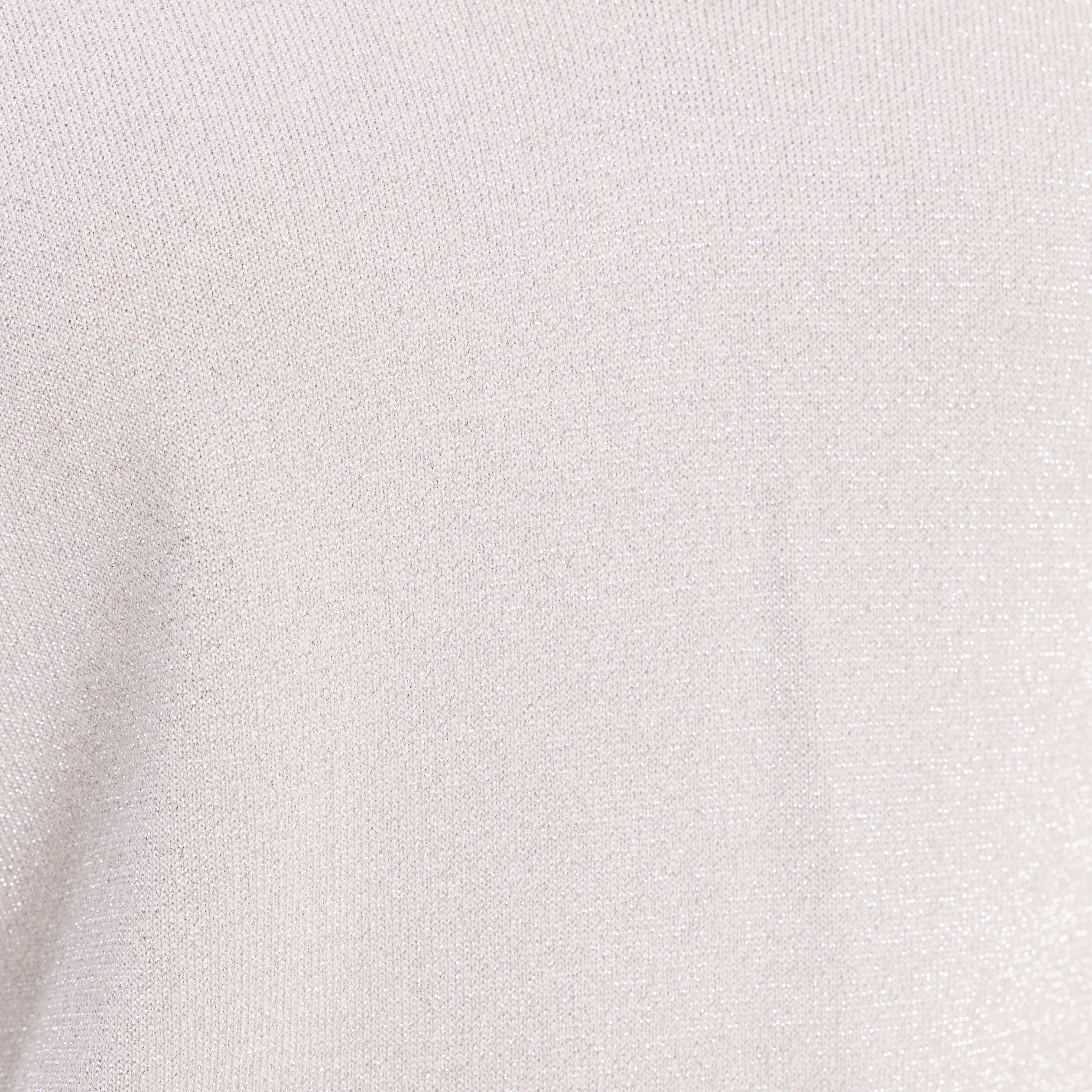 Pull manches longues gris argent femme