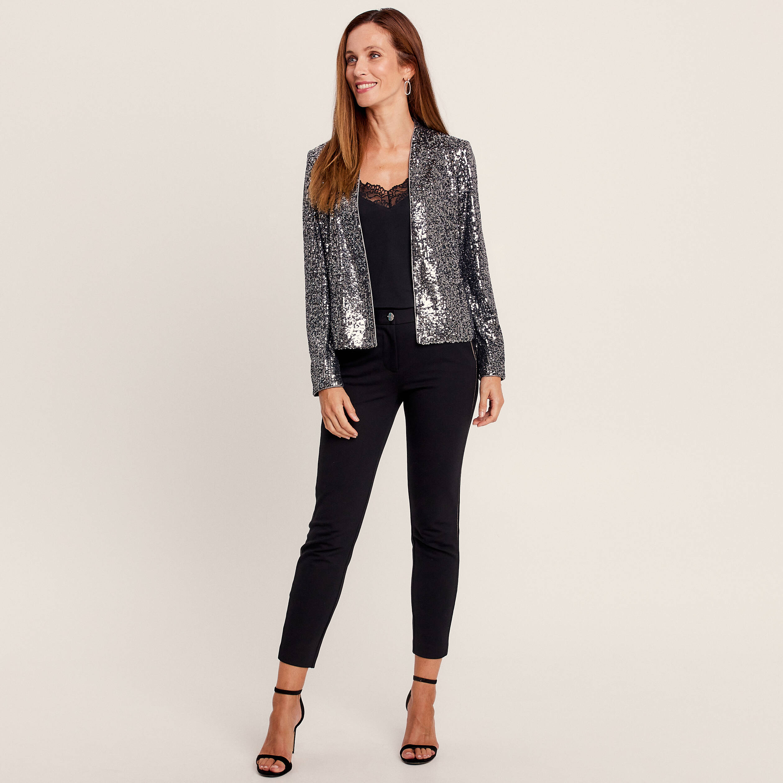 Débardeur bretelles thermo-douceur noir femme