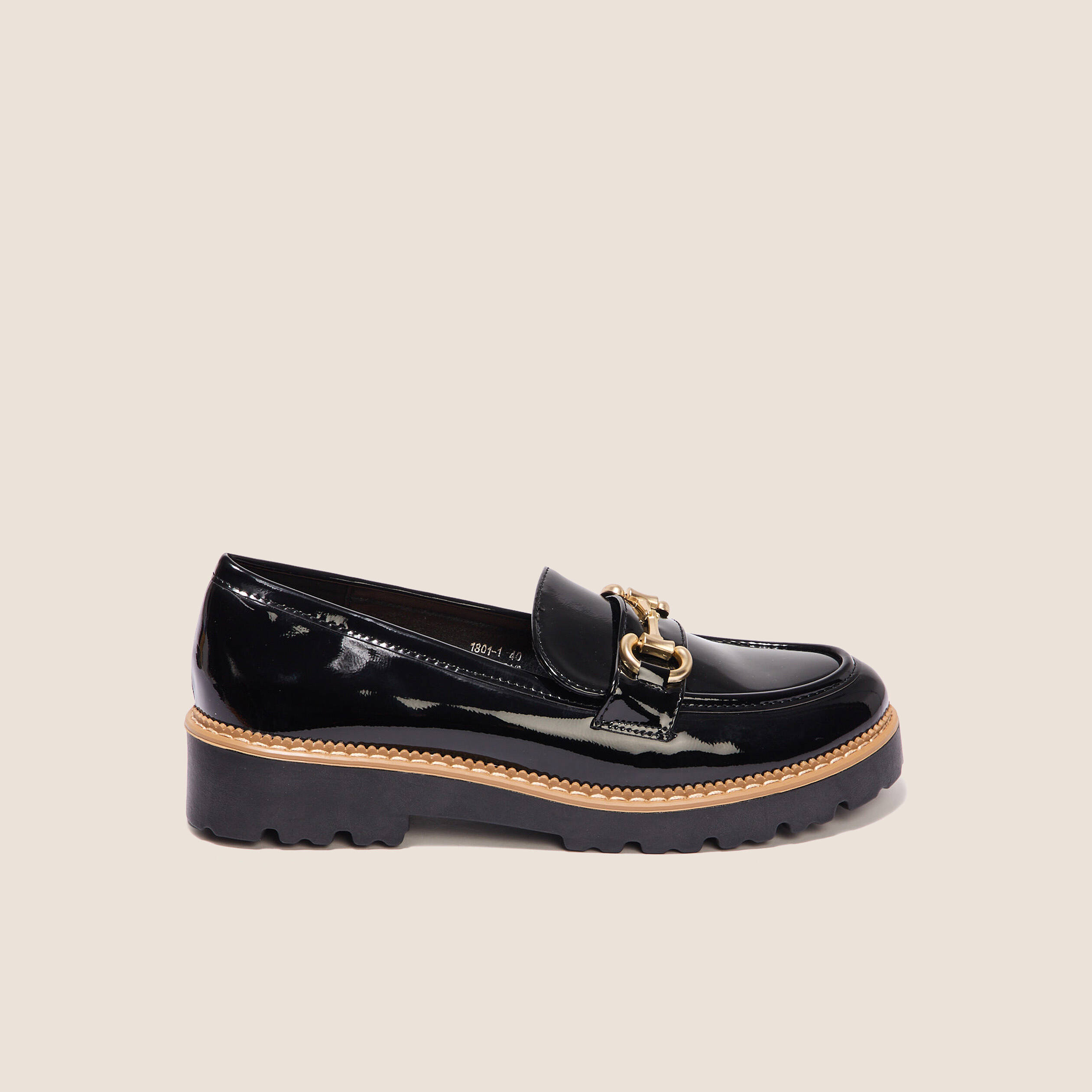 mocassins vernis noir femme Mocassins vernis noir femme