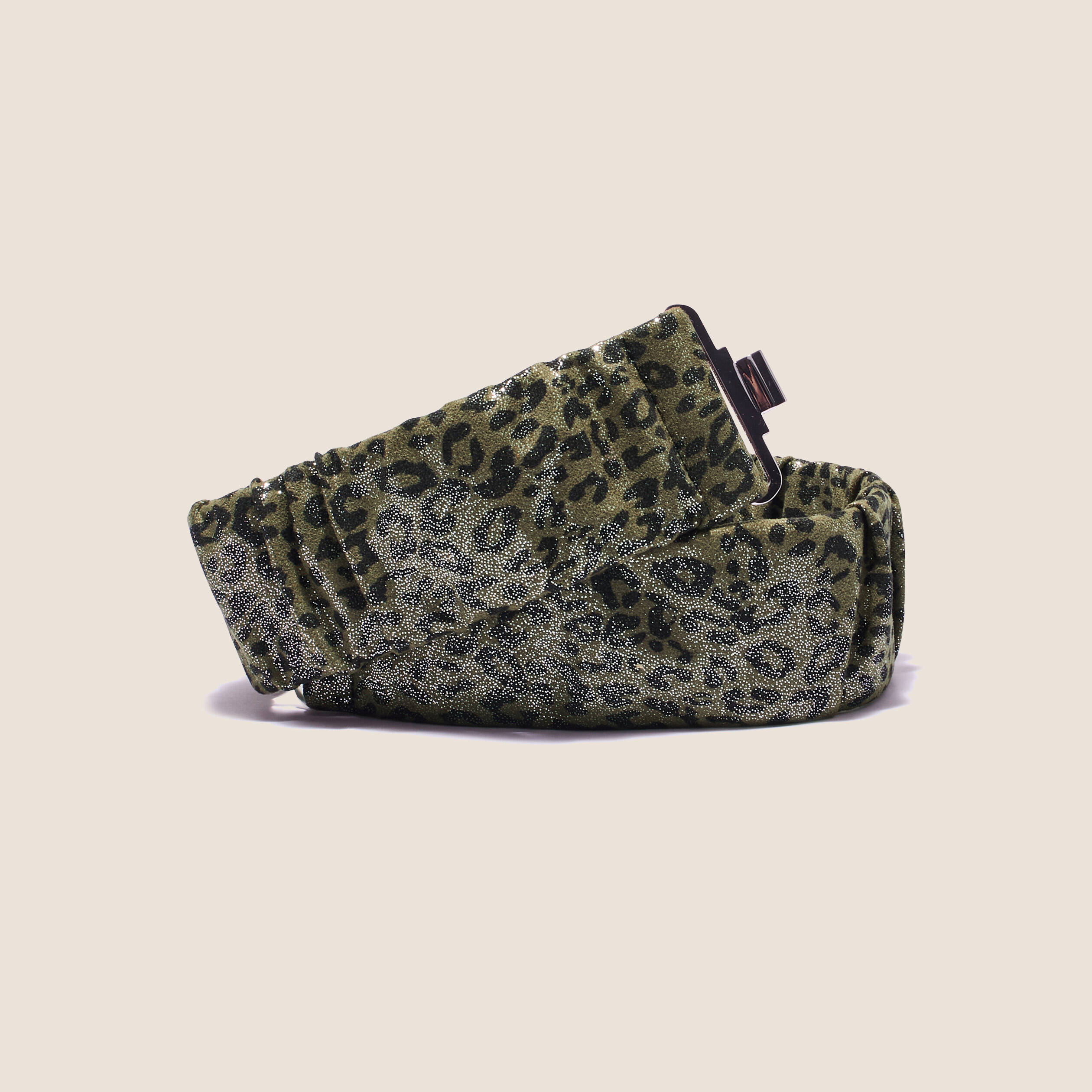 ceinture large elastiquee vert kaki femme Ceinture large élastiquée vert kaki femme