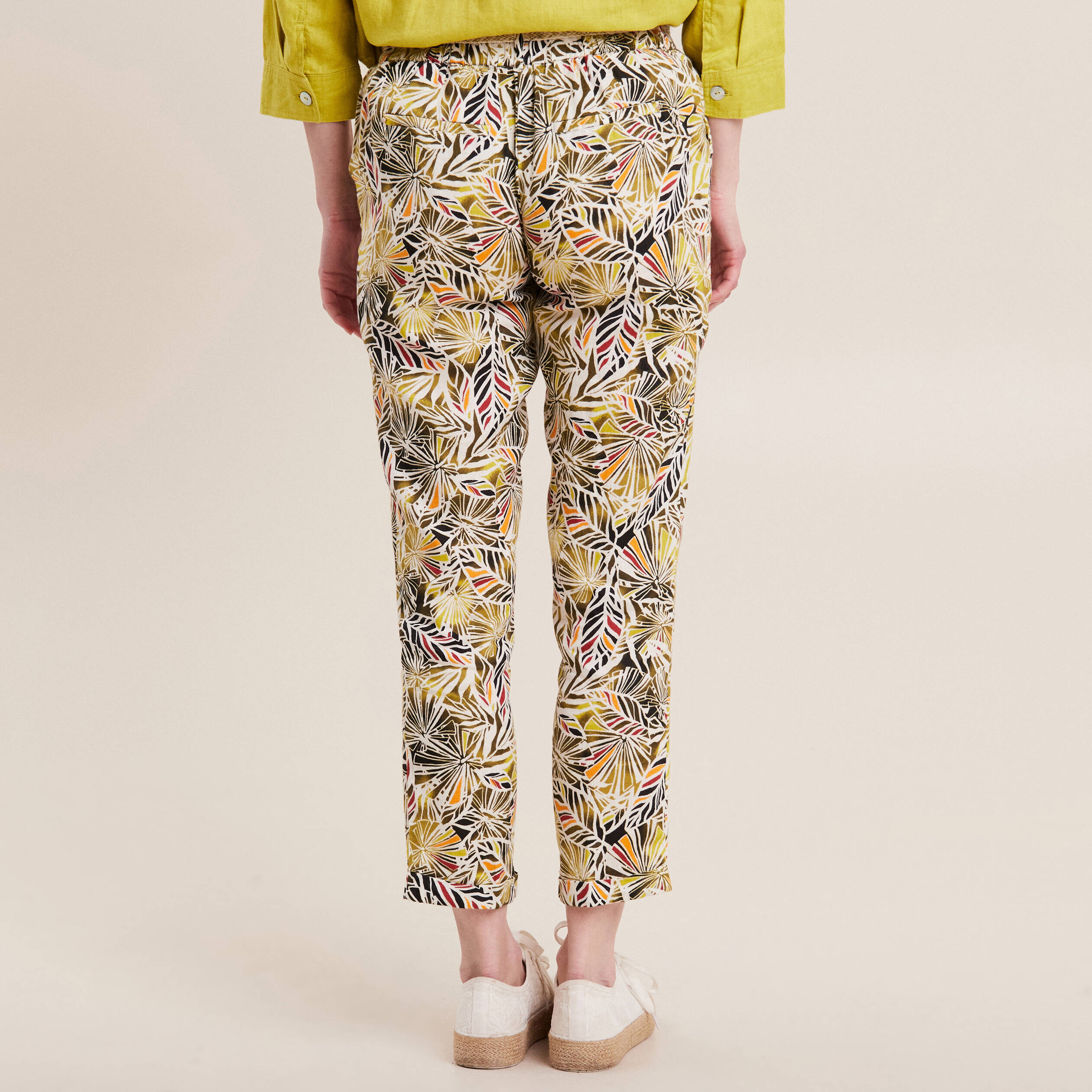 pantalon a ceinture vert femme Pantalon à ceinture vert femme