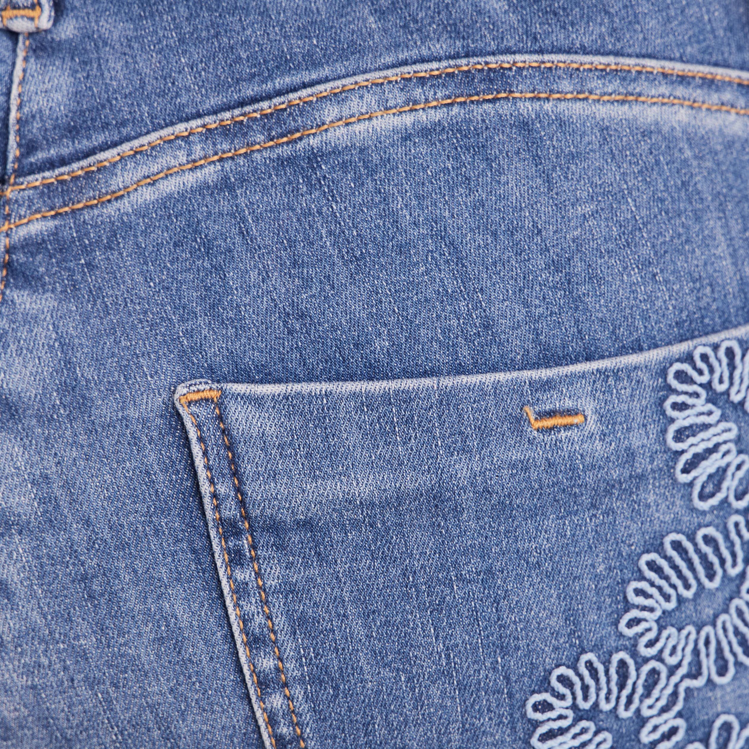Jean magique L'Unique coupe bootcut denim stone femme