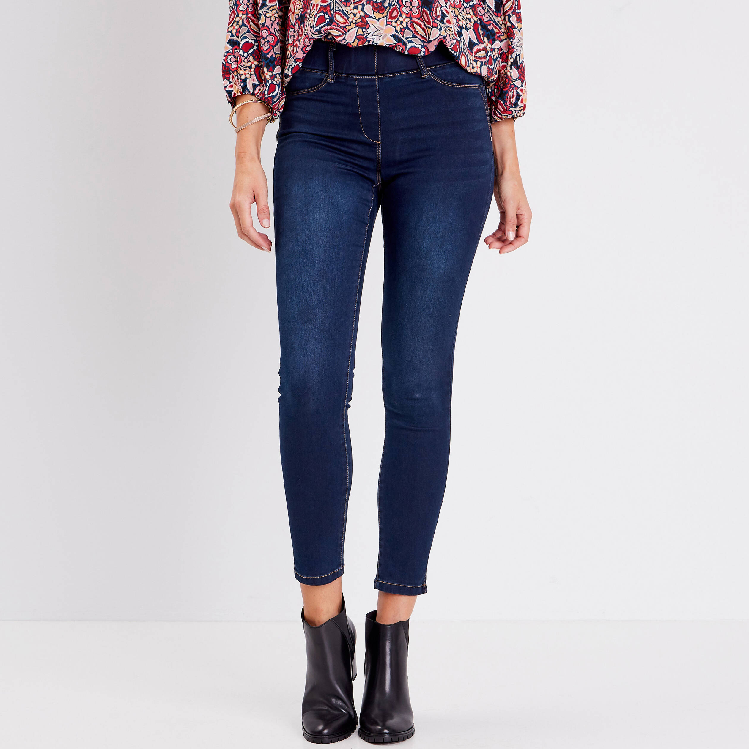 tregging taille standard denim brut femme Tregging taille standard denim brut femme