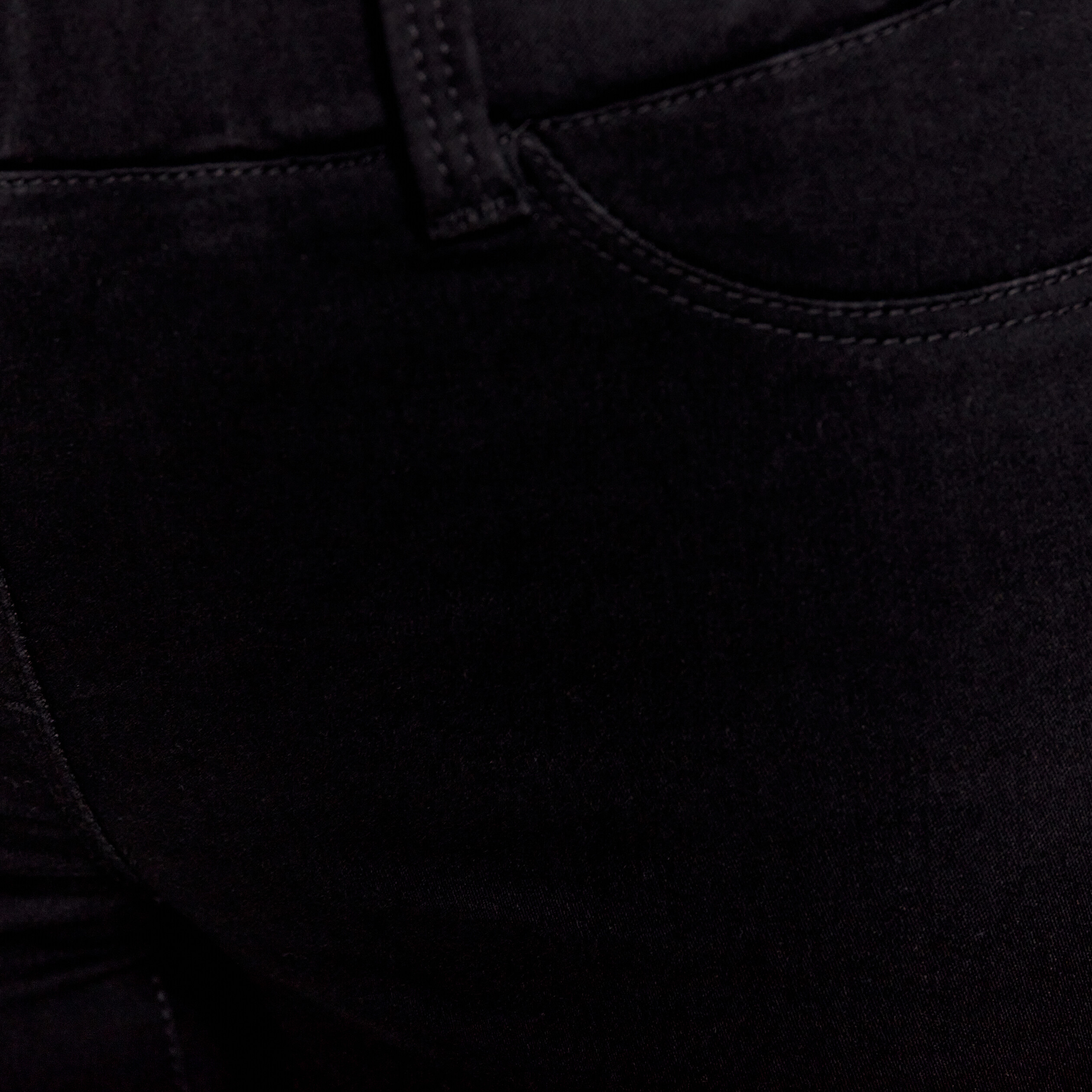 Pantalon tregging bootcut noir femme