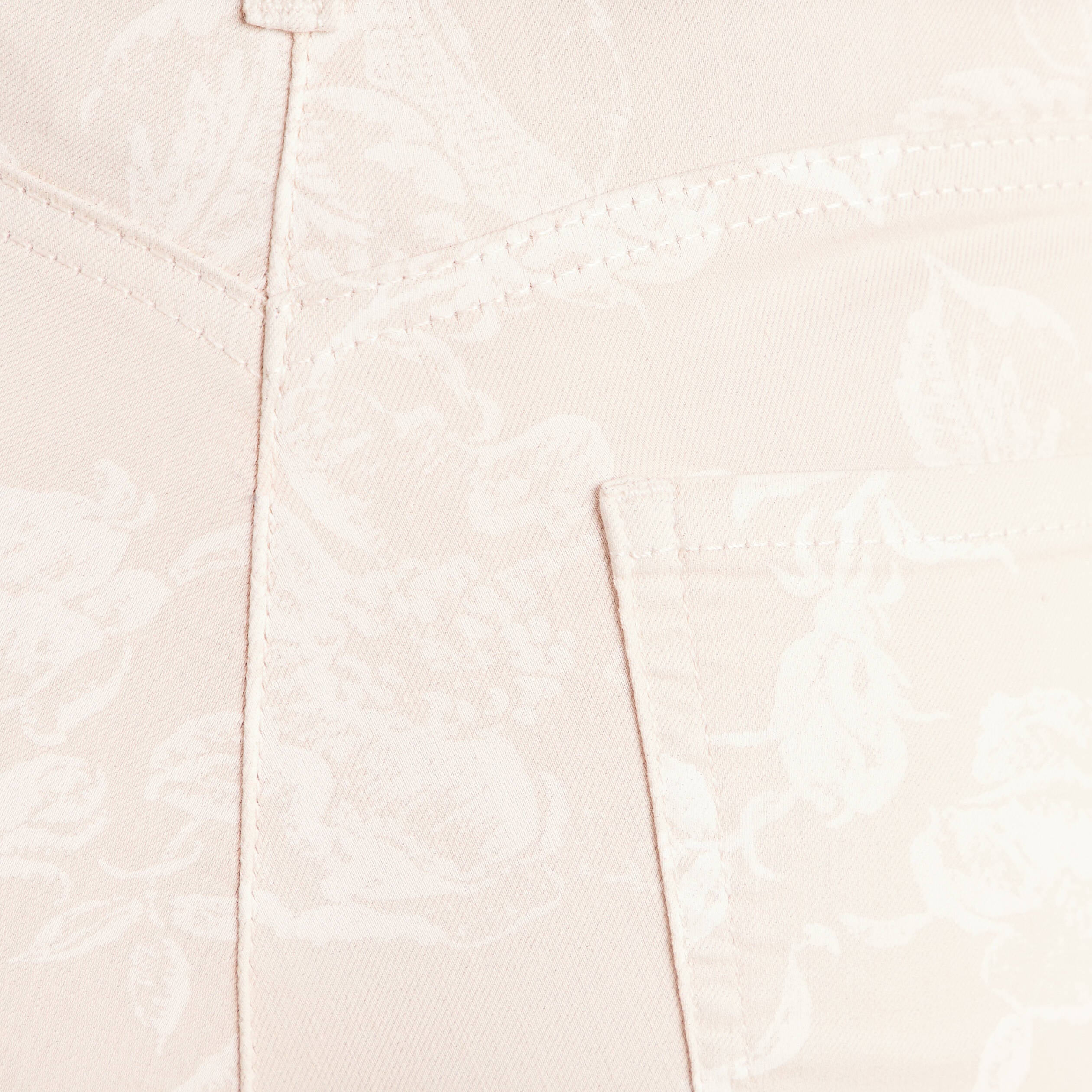 Pantalon magique Le L&eacute;ger coupe ajust&eacute;e beige femme