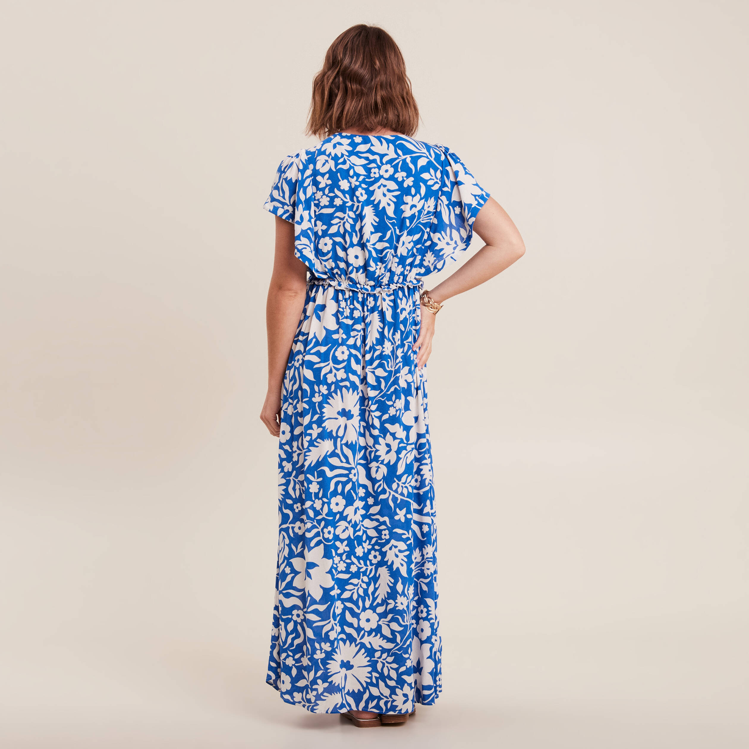 robe longue droite bleu electrique femme Robe longue droite bleu electrique femme