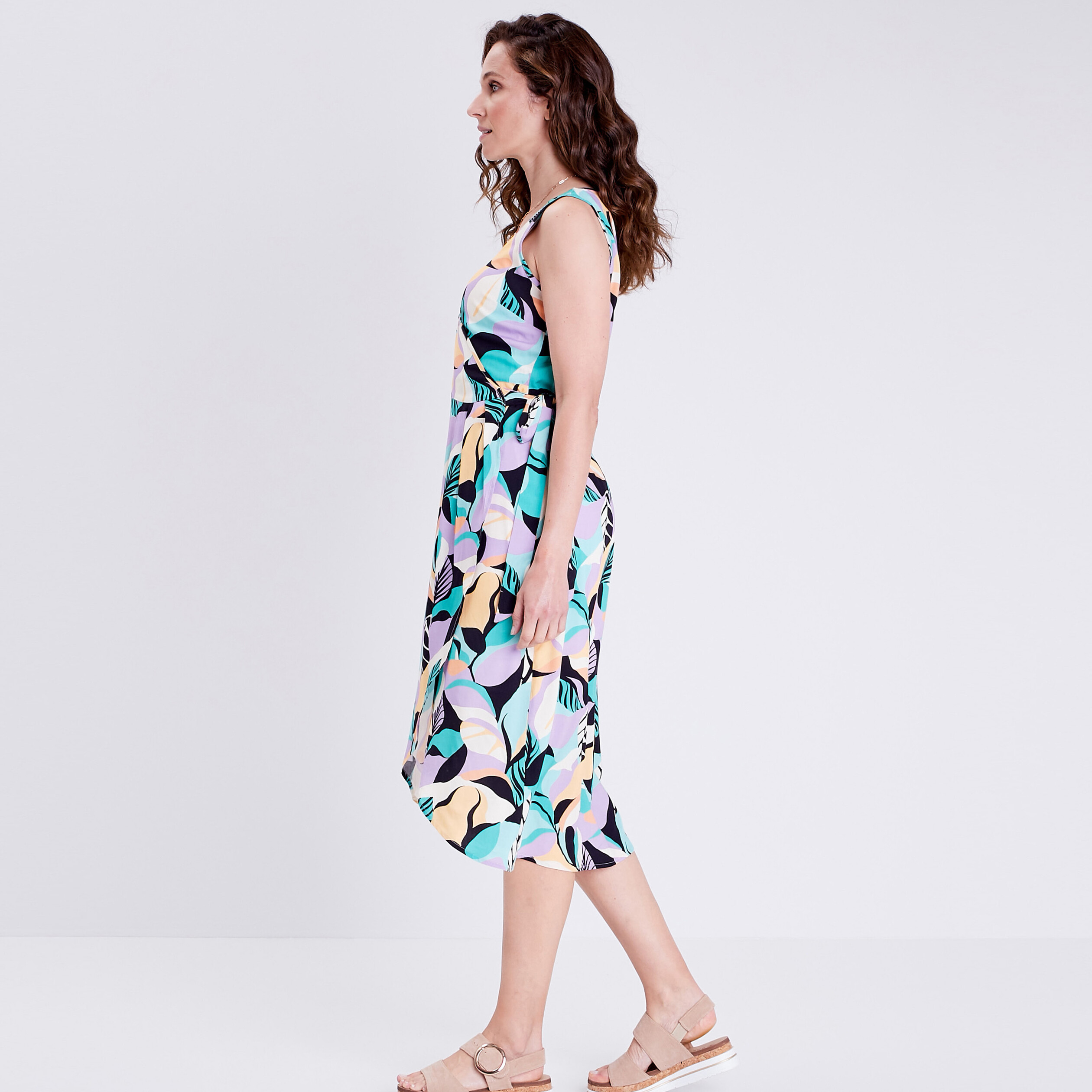 robe midi portefeuille bleu femme Robe midi portefeuille bleu femme