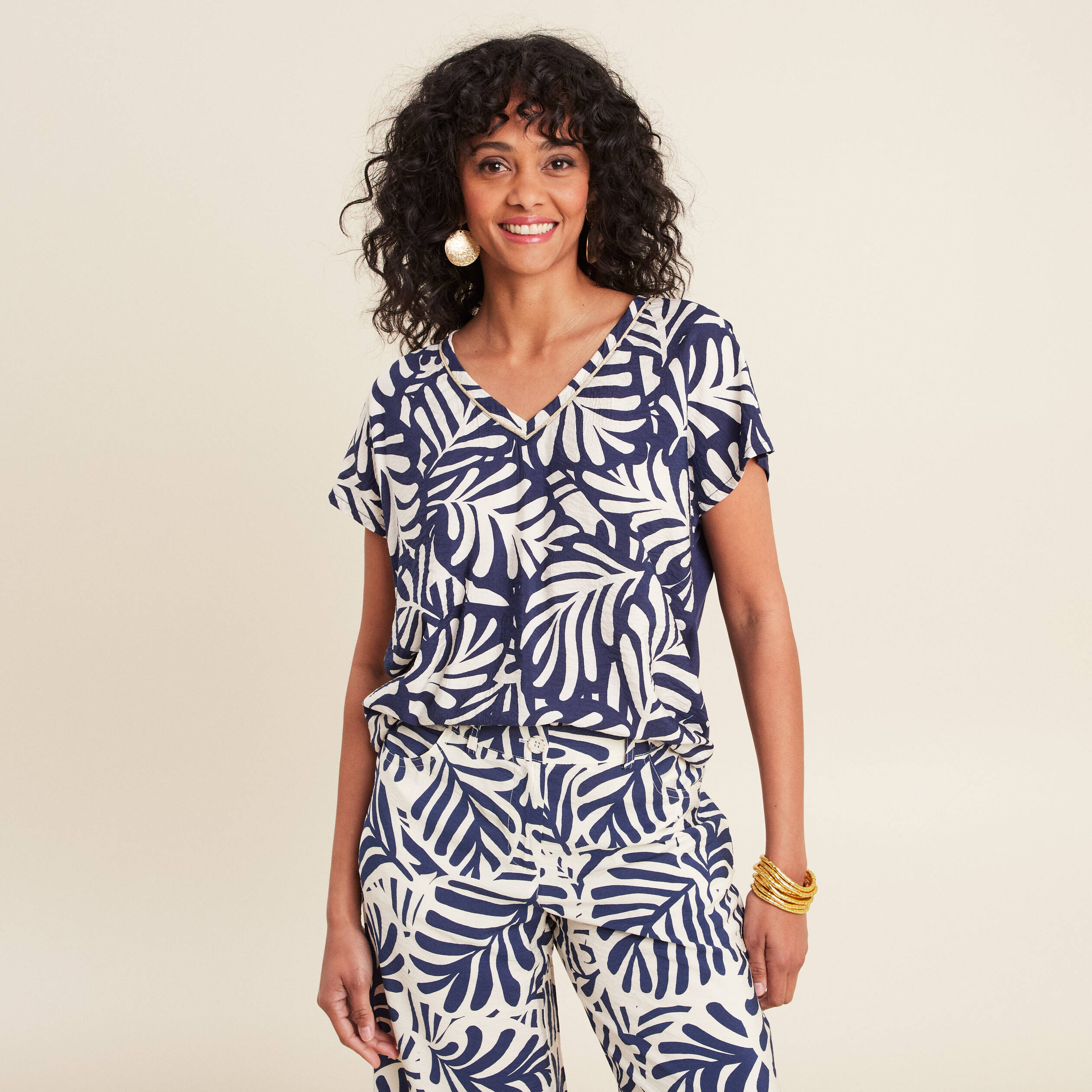 t shirt manches courtes bleu femme T-shirt manches courtes bleu femme