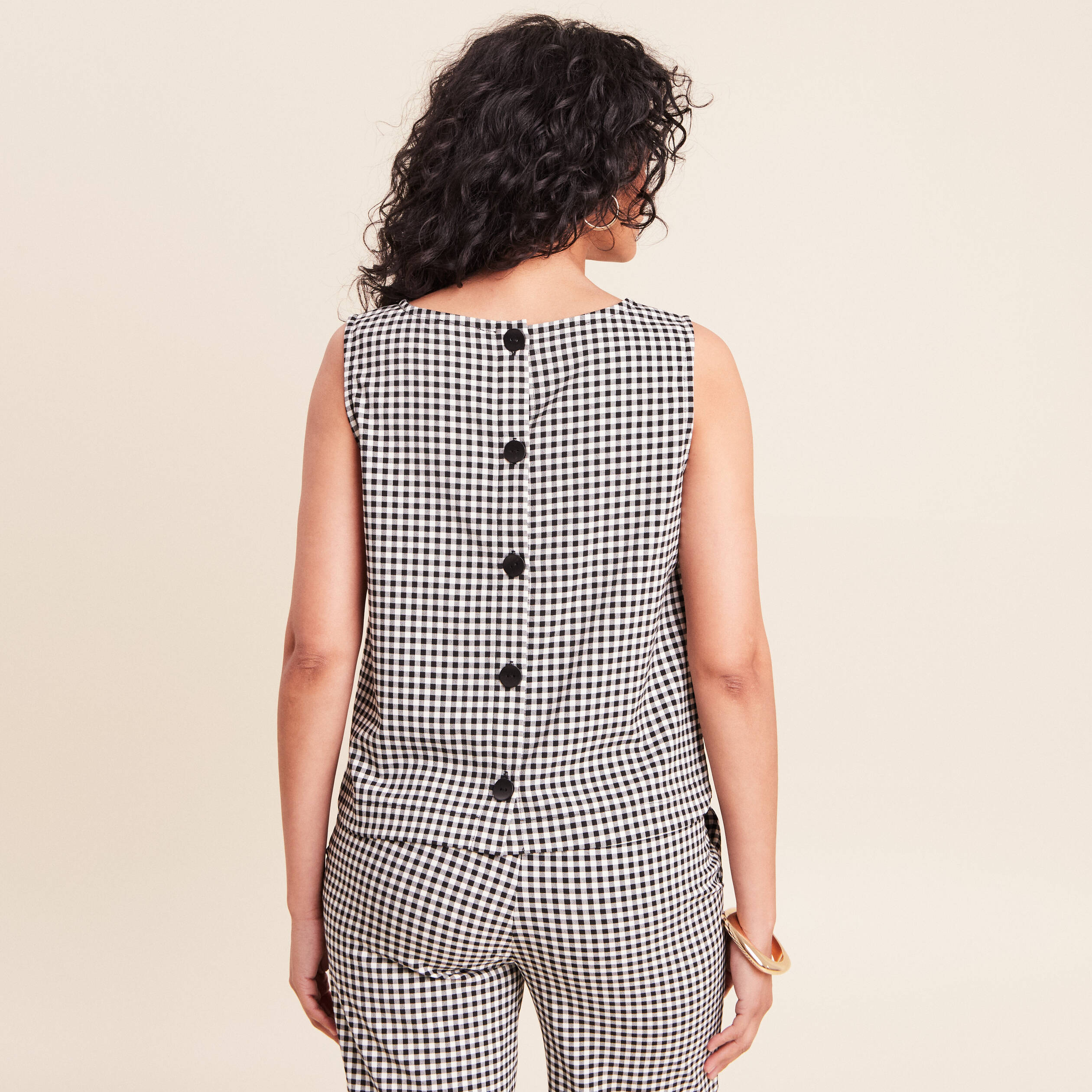 Blouse courte col bateau noir femme