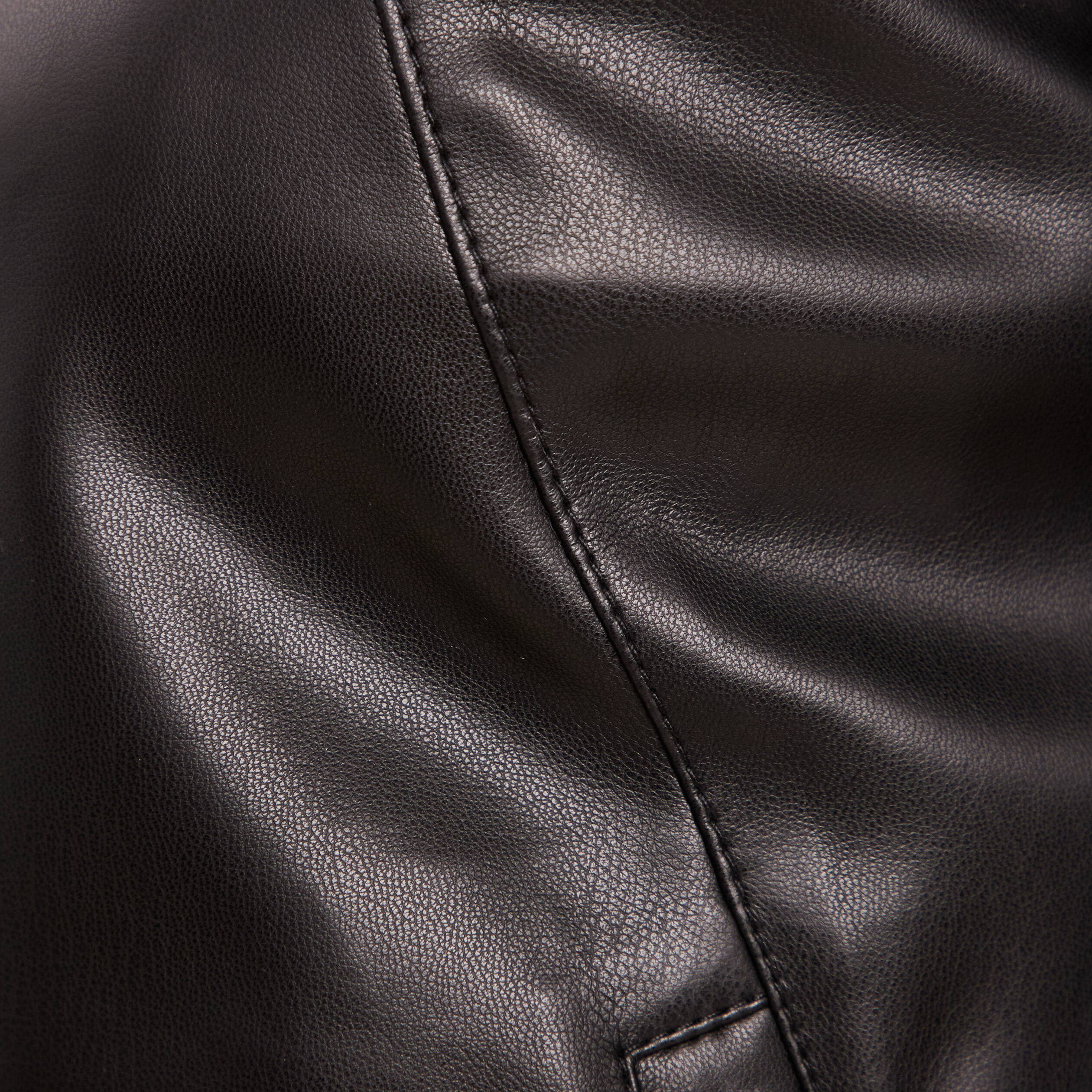 blouson simili cuir noir femme Blouson simili cuir noir femme