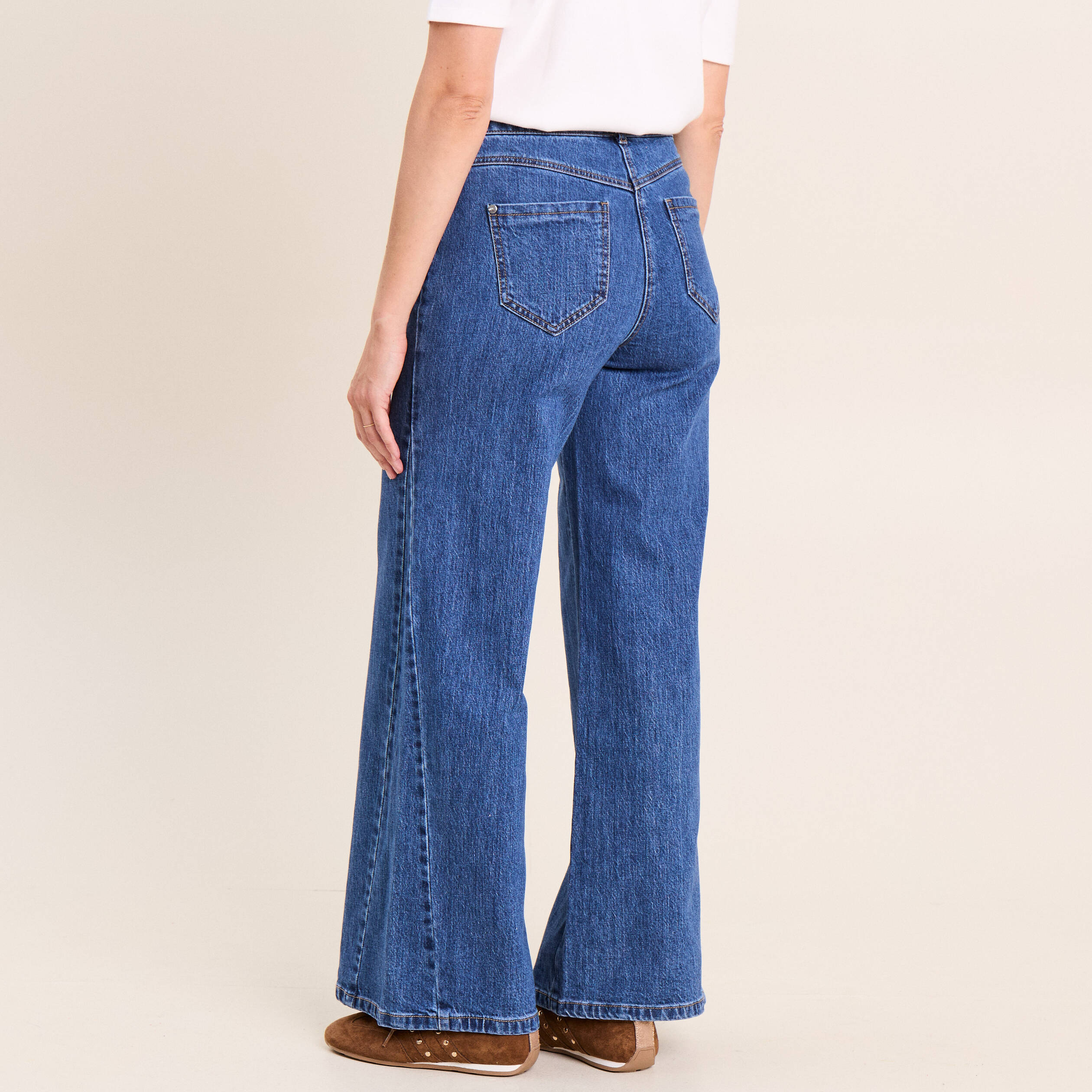 Jean denim stone femme
