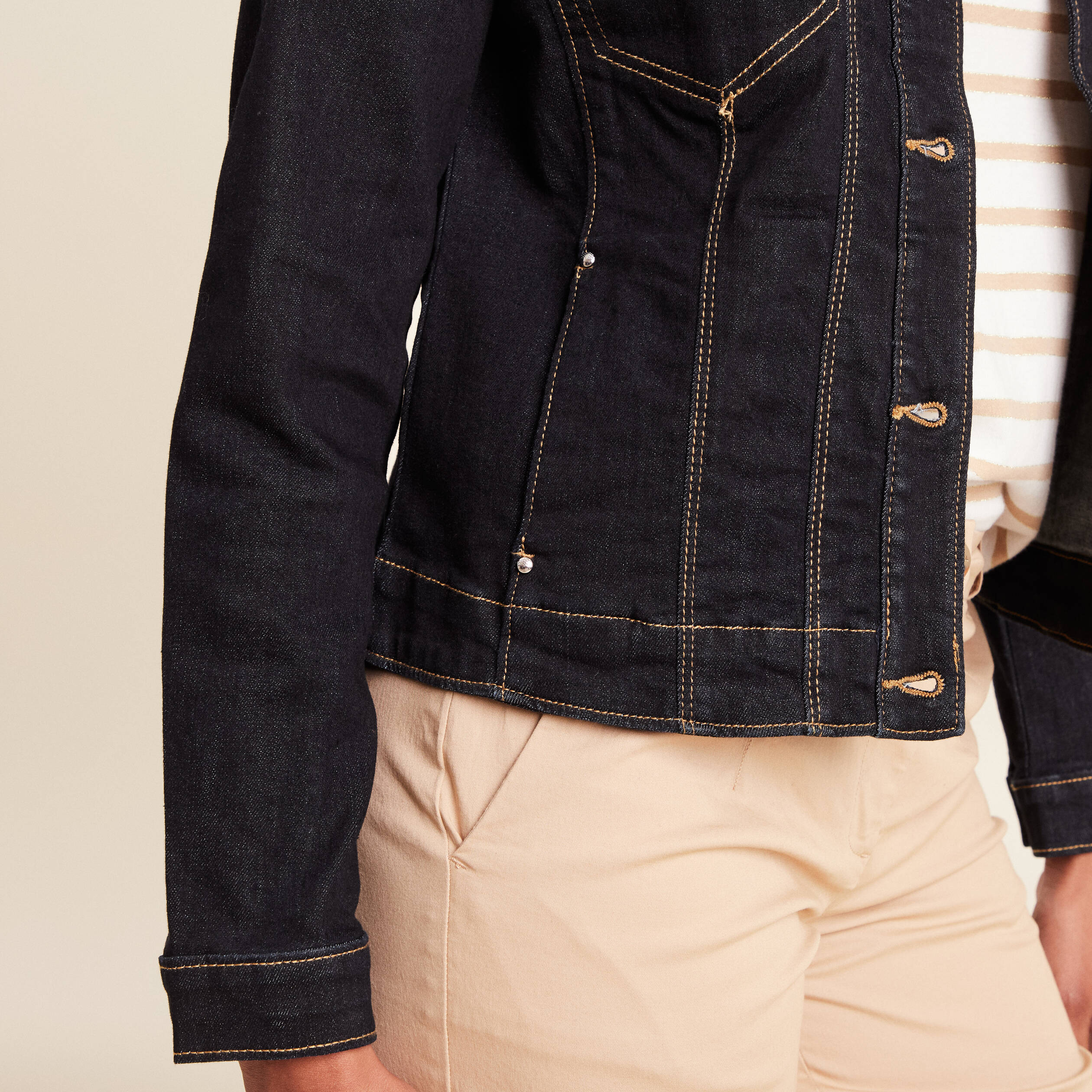 veste denim brut femme Veste denim brut femme