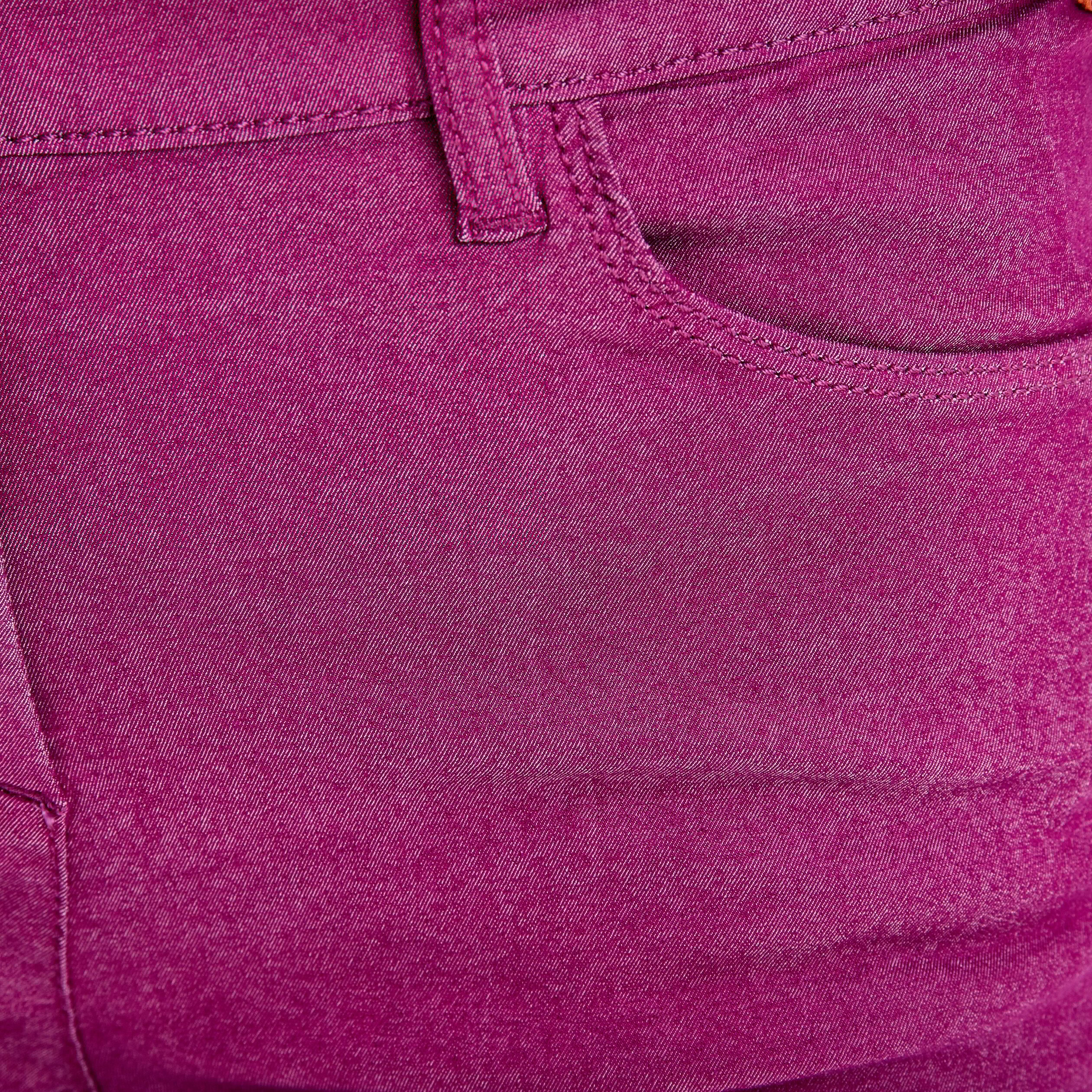 pantalon magique ajuste taille standard violet clair femme Pantalon magique ajusté taille standard violet clair femme