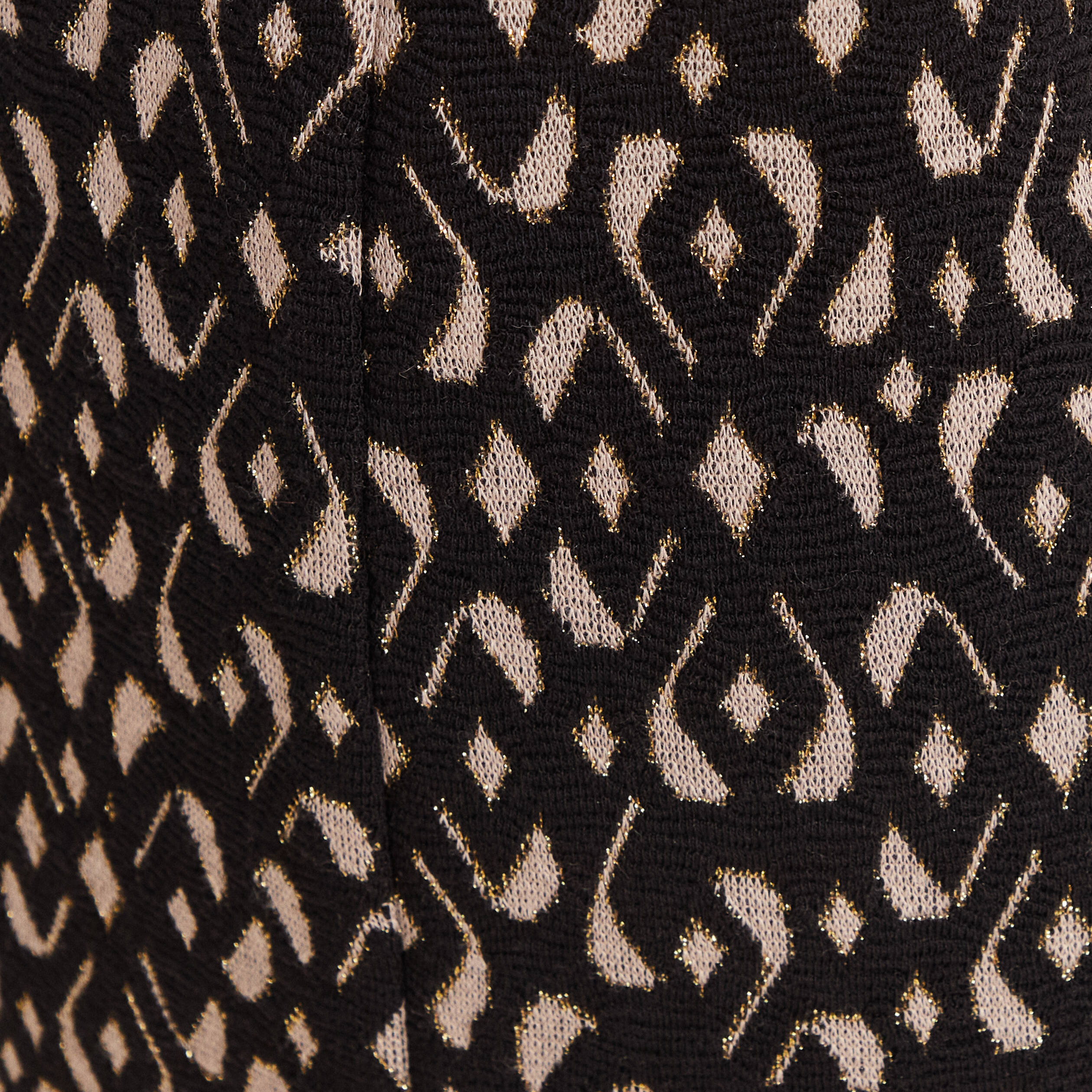 jupe droite details zippes noir femme Jupe droite détails zippés noir femme