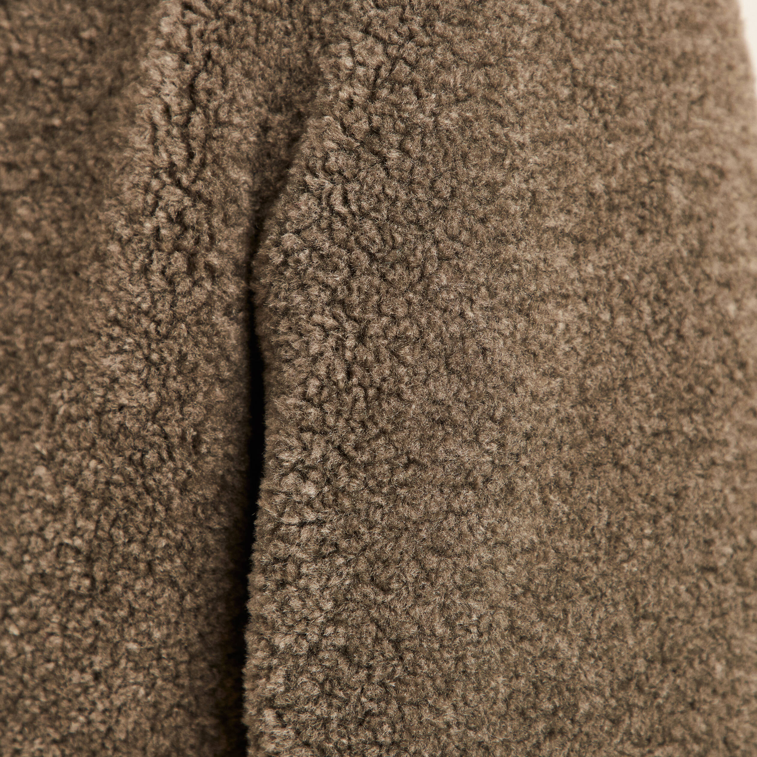 Manteau mi-long ?� capuche vert kaki femme | Vibs