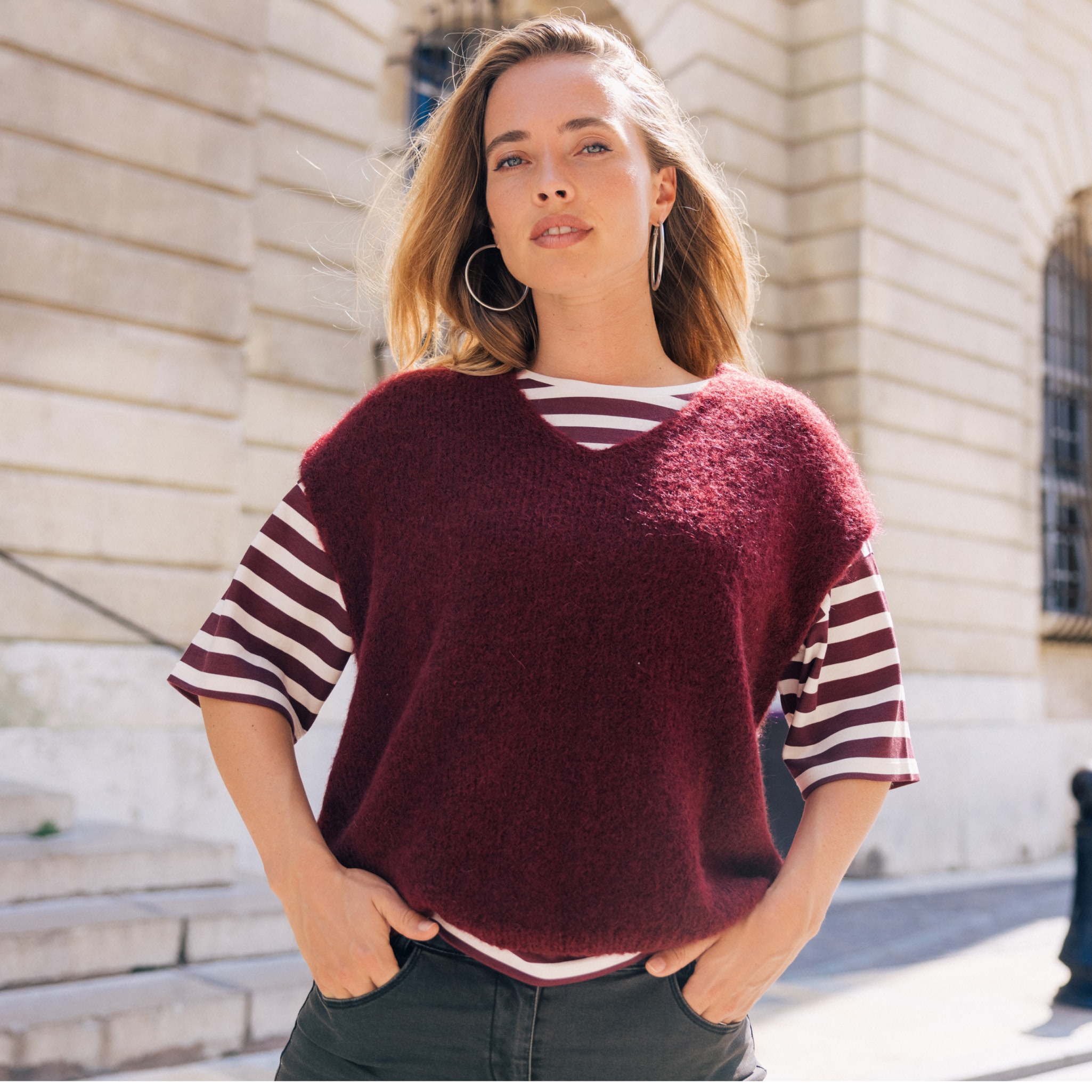 Bréal Gilet Sans Manche Laine Femme Breal Gilet Sans Manche Gilet