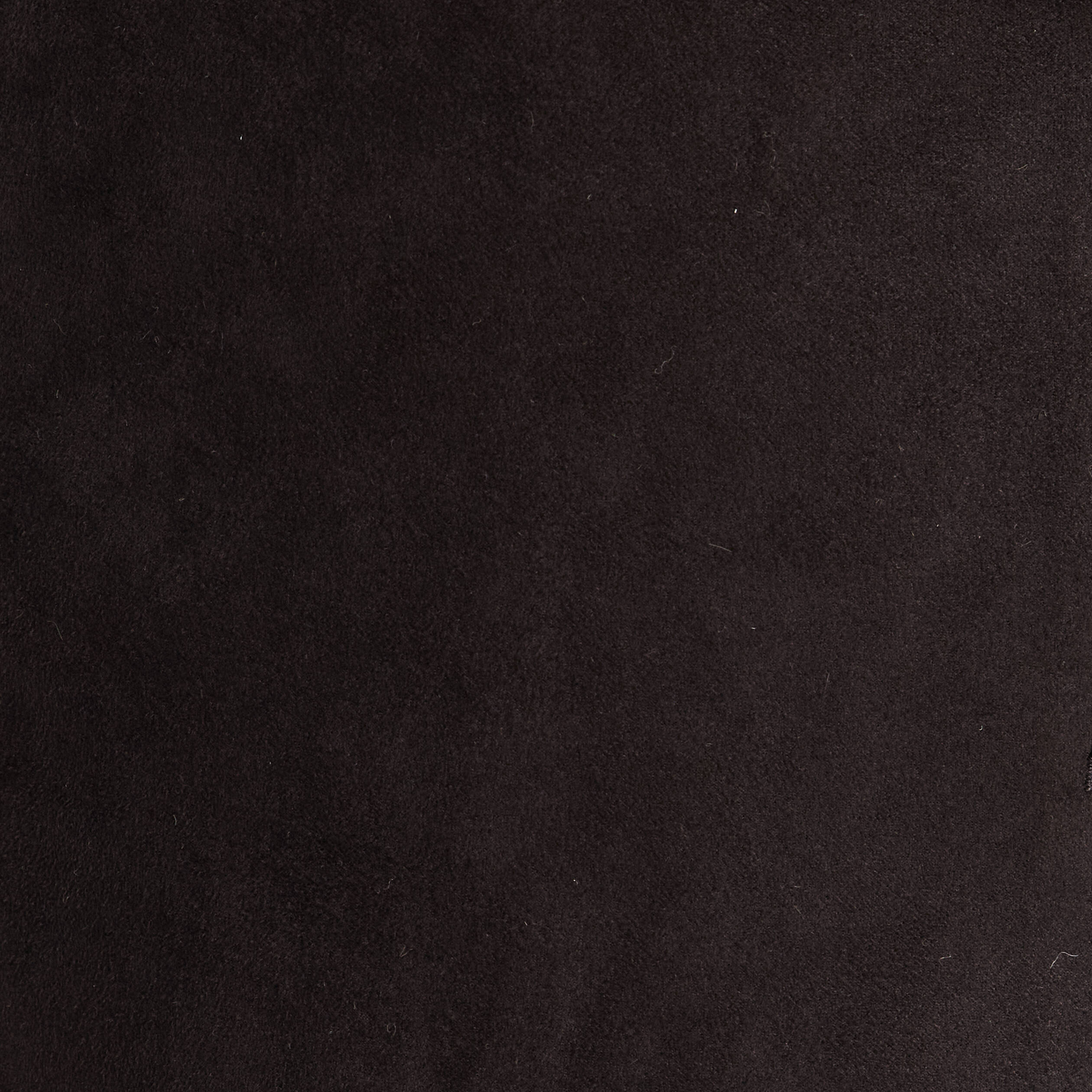 Jupe courte trap&egrave;ze aspect daim noir femme