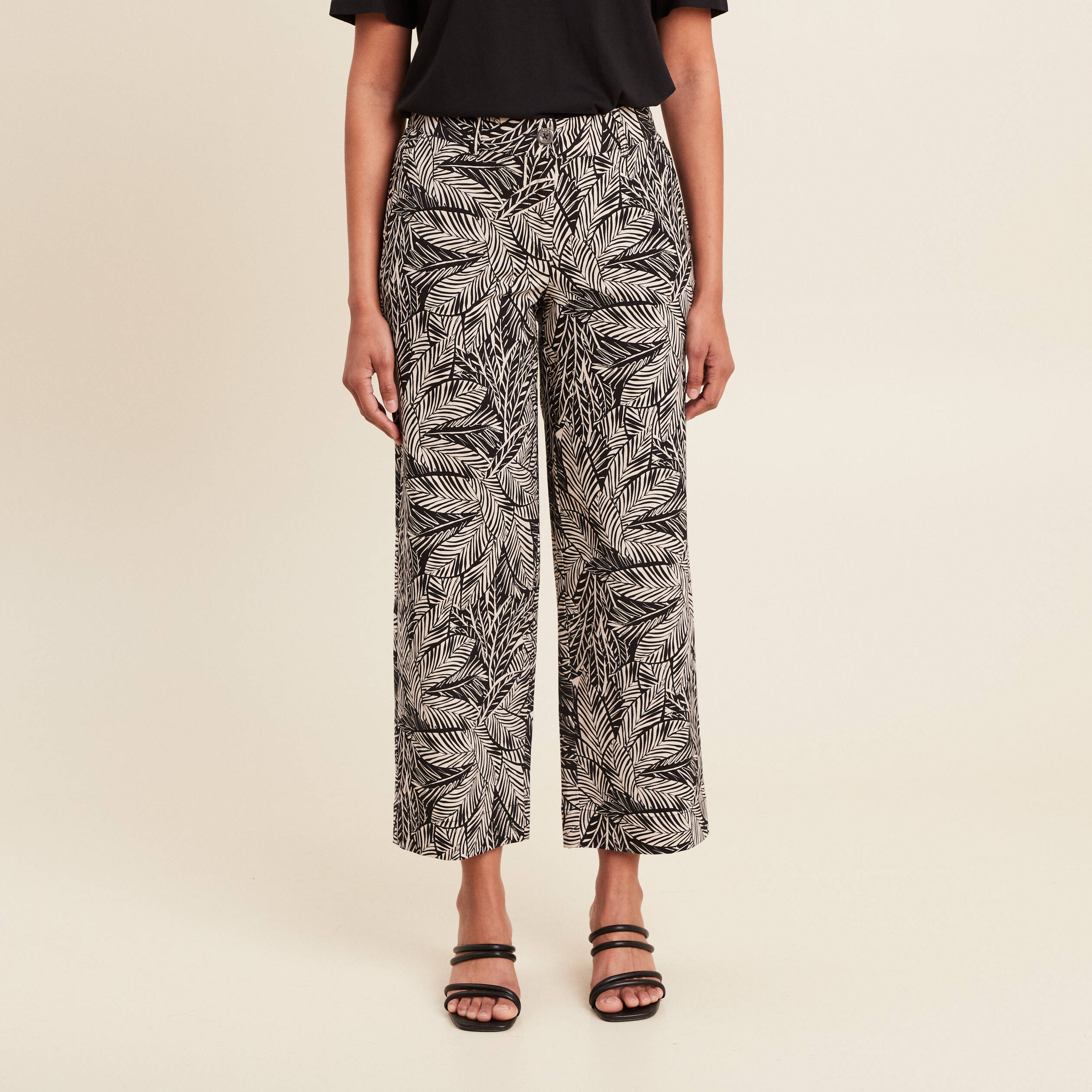 pantalon large 78eme noir femme Pantalon large 7/8ème noir femme