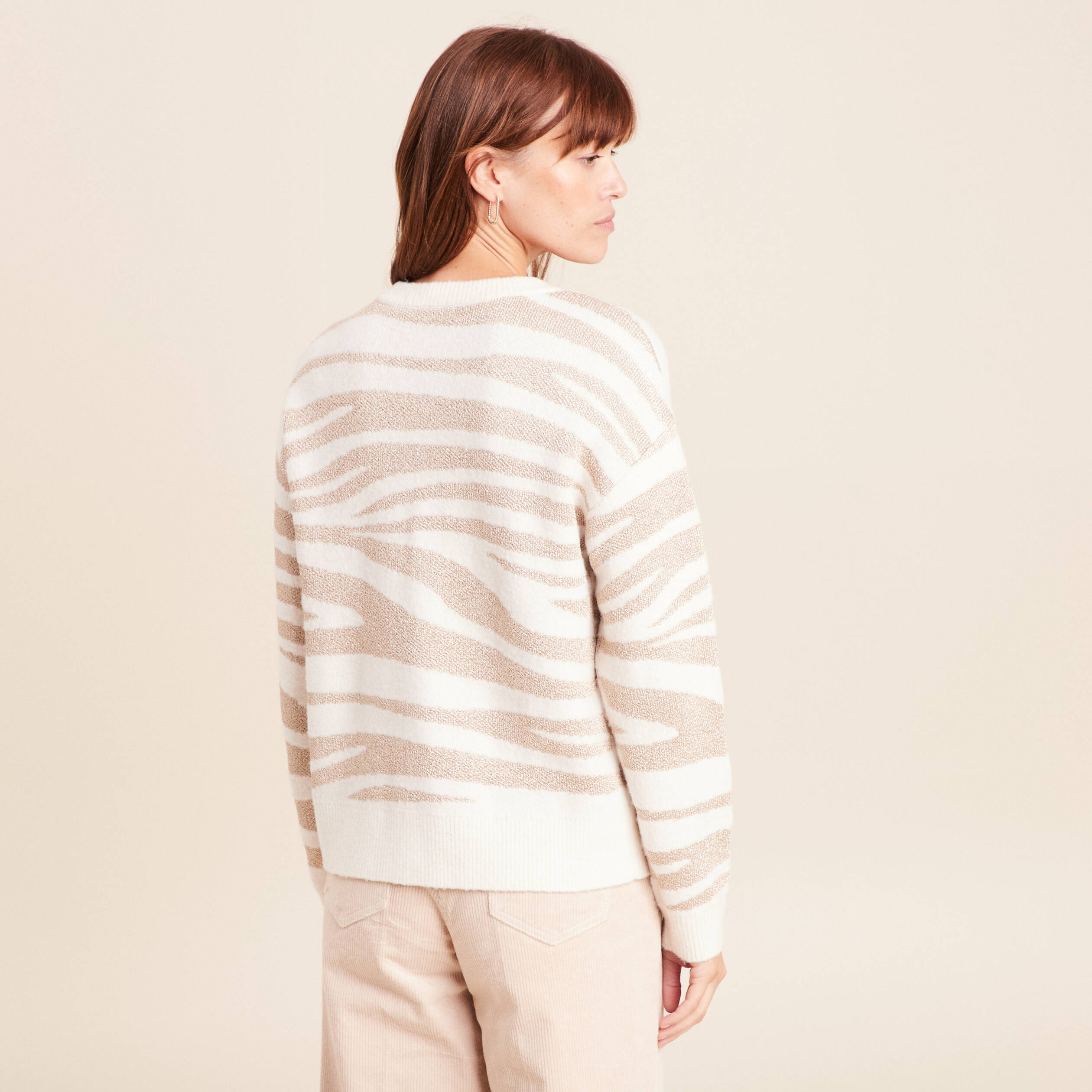Veste bomber blanc femme