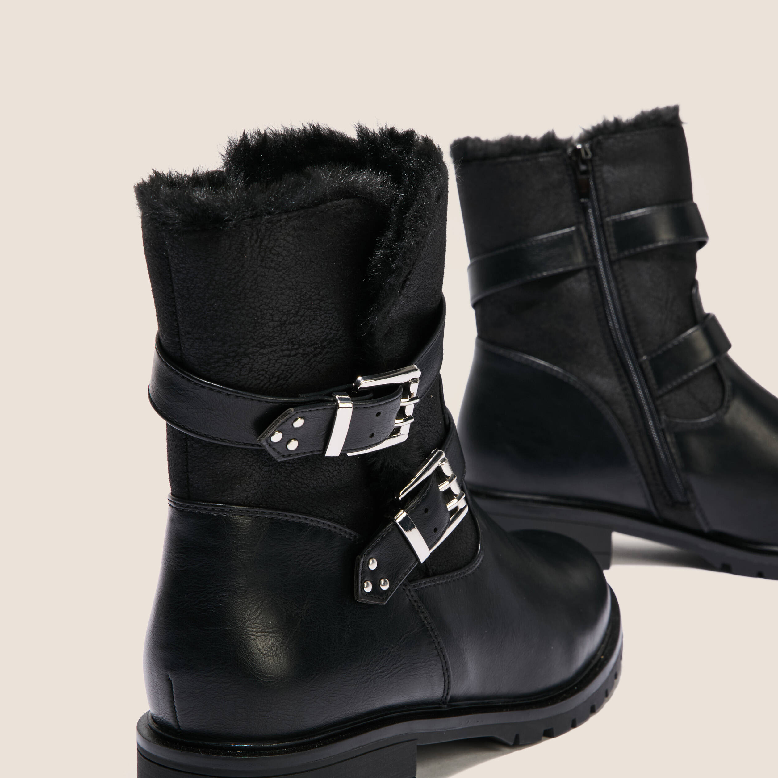 Bottines noir femme