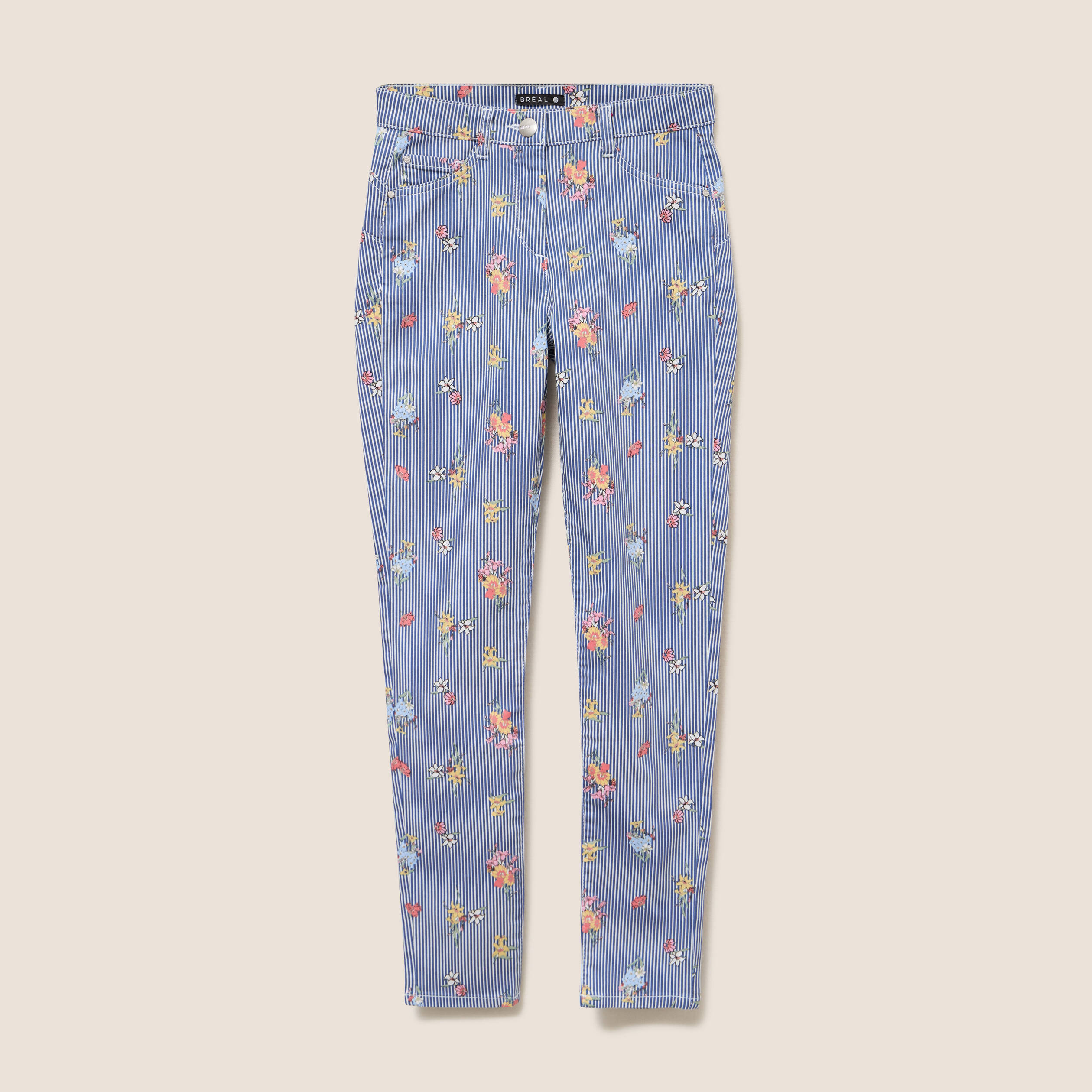 Pantalon magique Le L&eacute;ger coupe ajust&eacute;e bleu femme