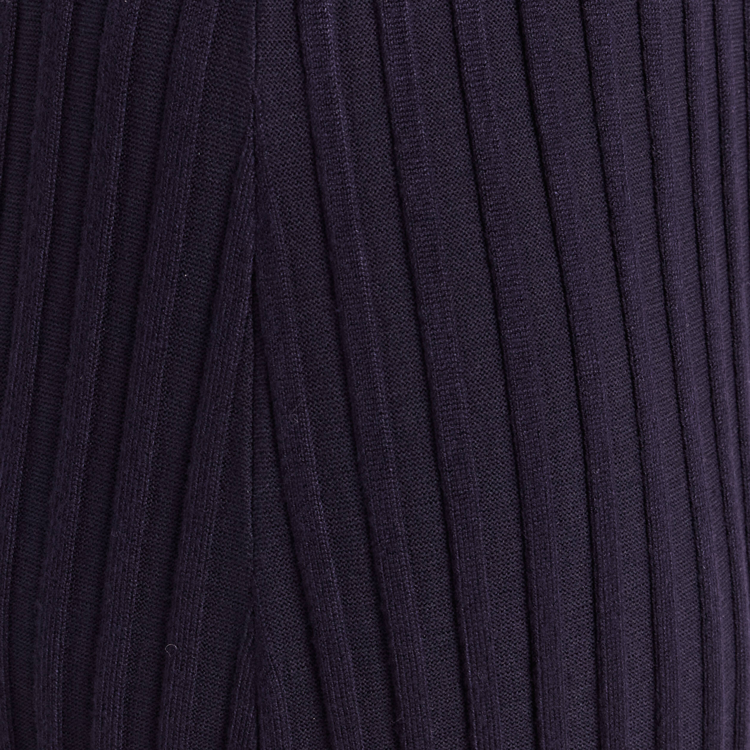 Jupe en maille bleu marine femme