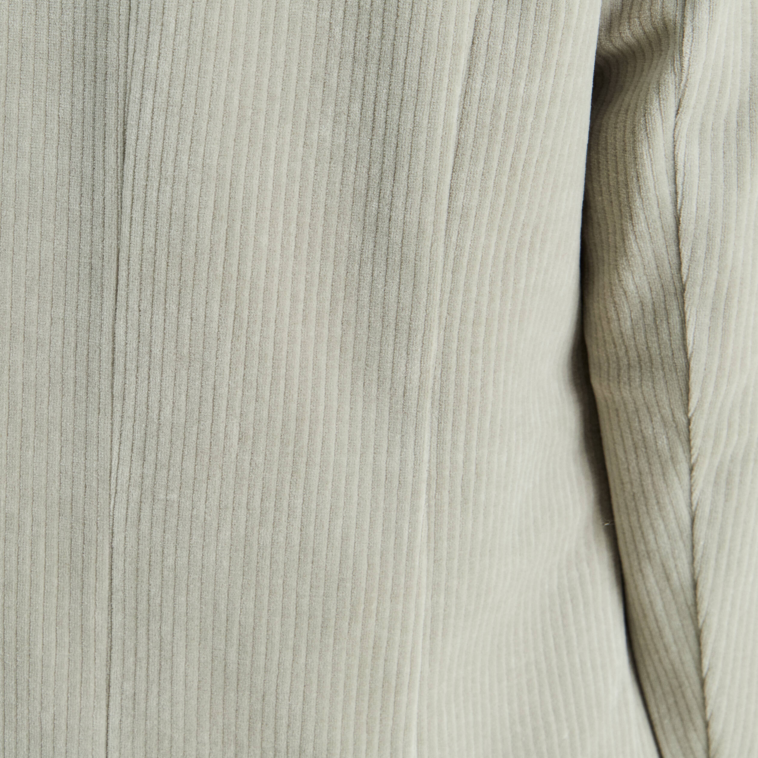 Veste tailleur velours vert clair femme