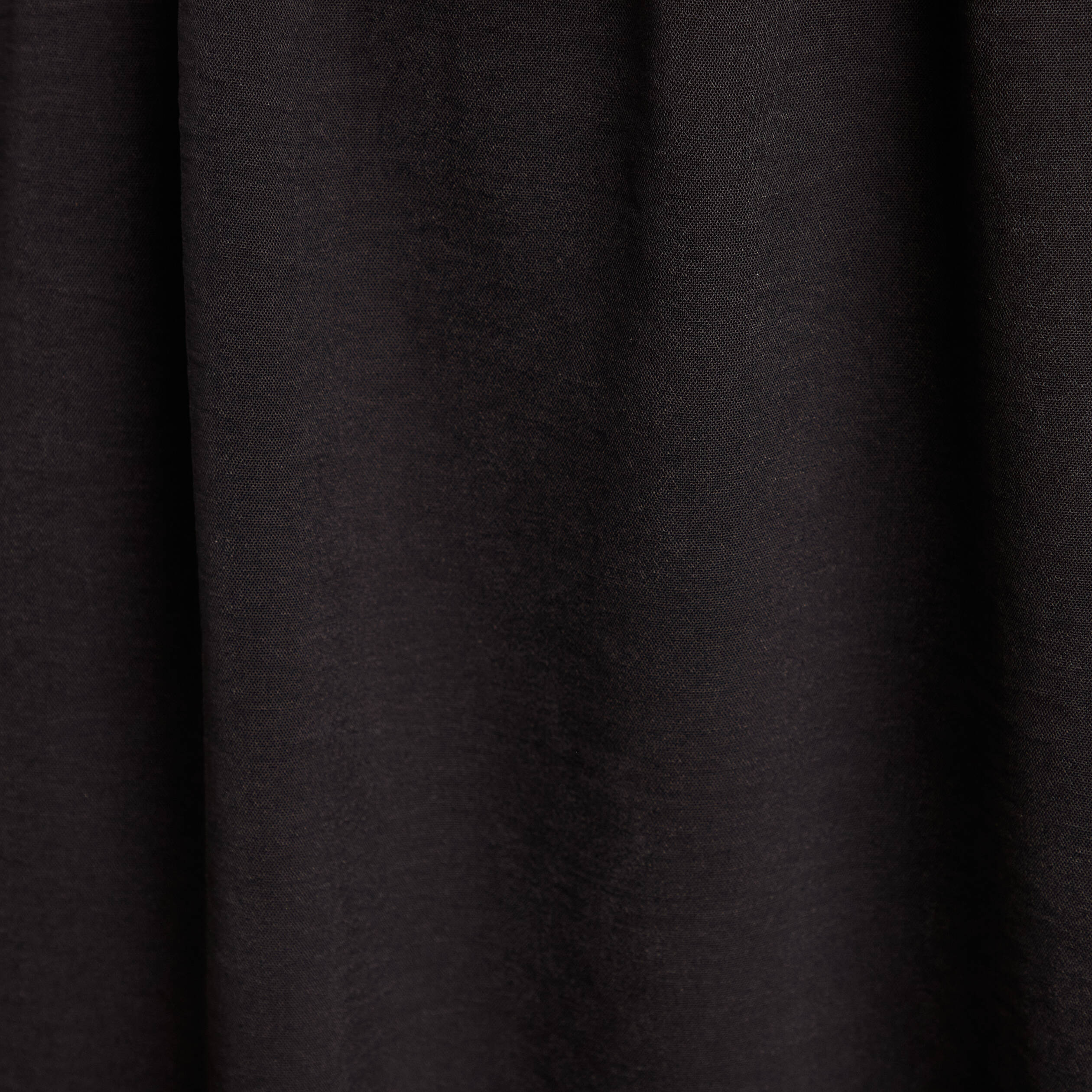 robe courte évasée col rond noir femme