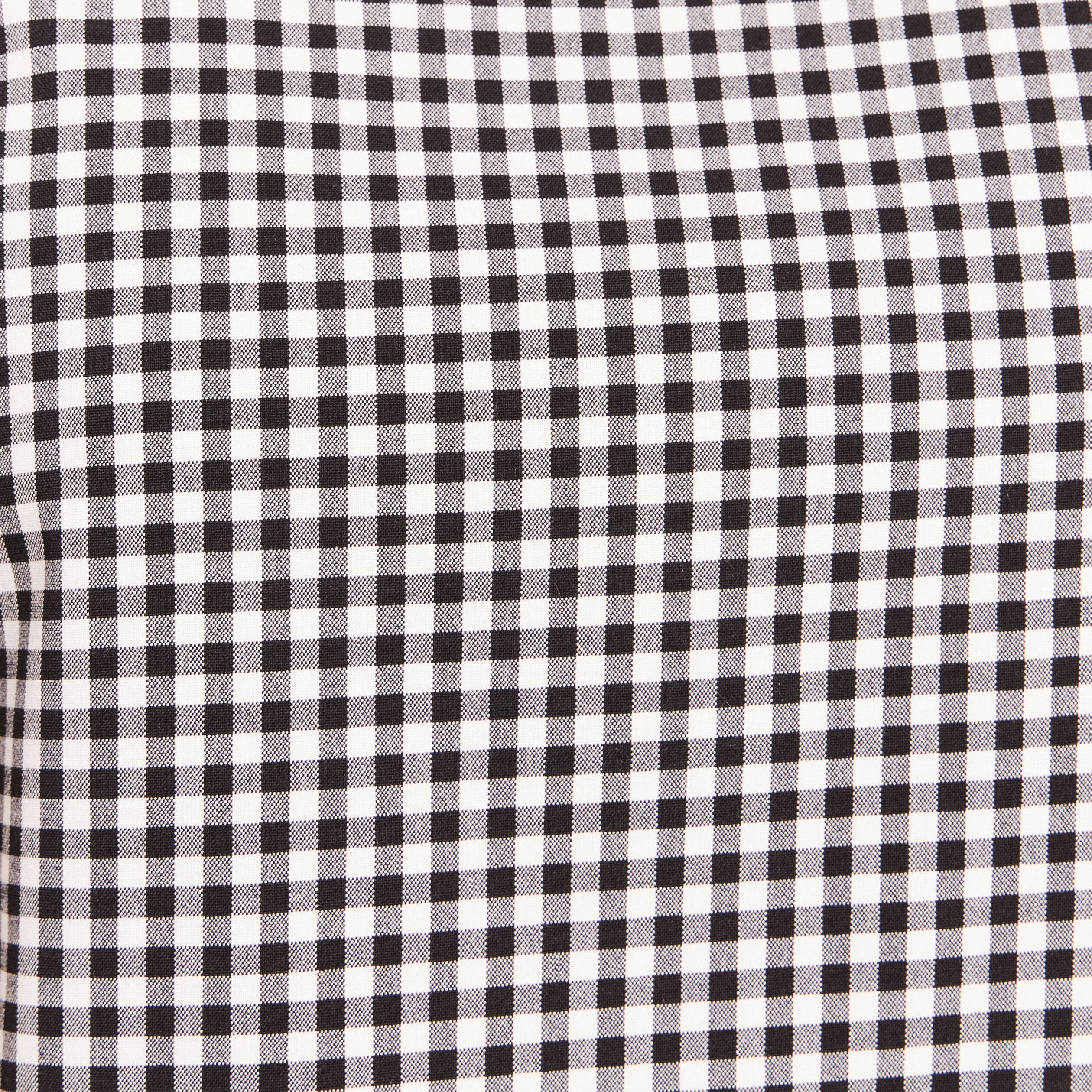 Blouse courte col bateau noir femme