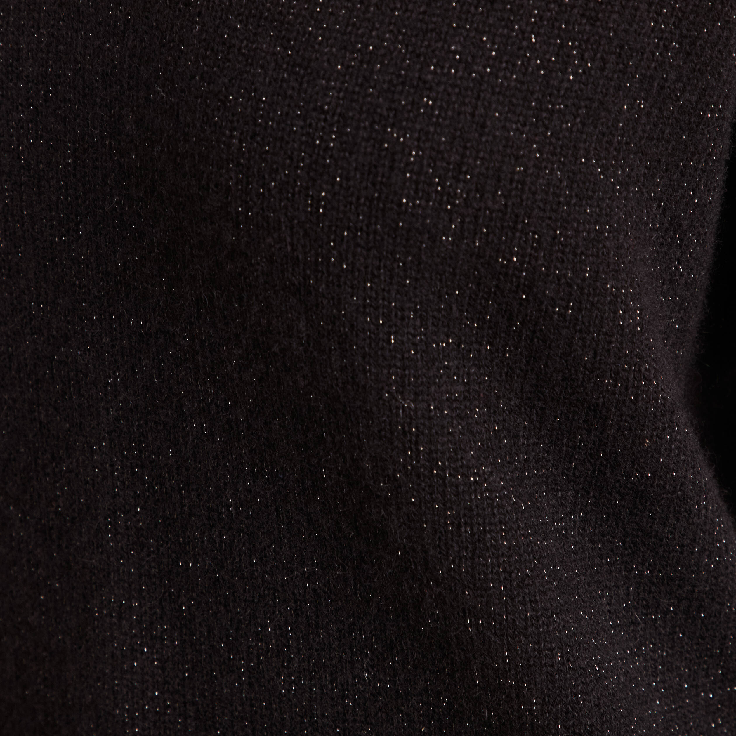 Pull en cachemire col v noir femme