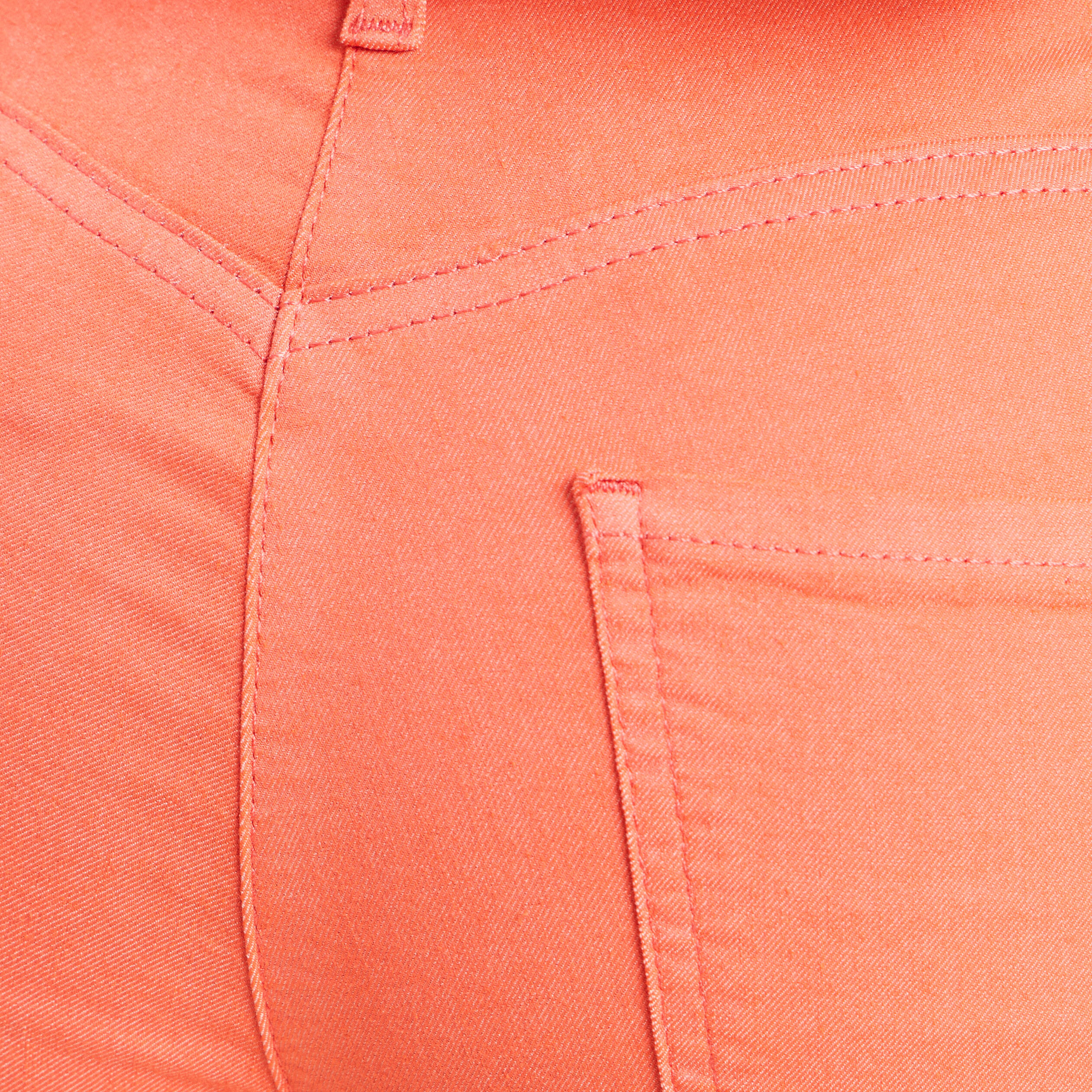 Pantalon magique Le L&eacute;ger coupe ajust&eacute;e orange fluo femme