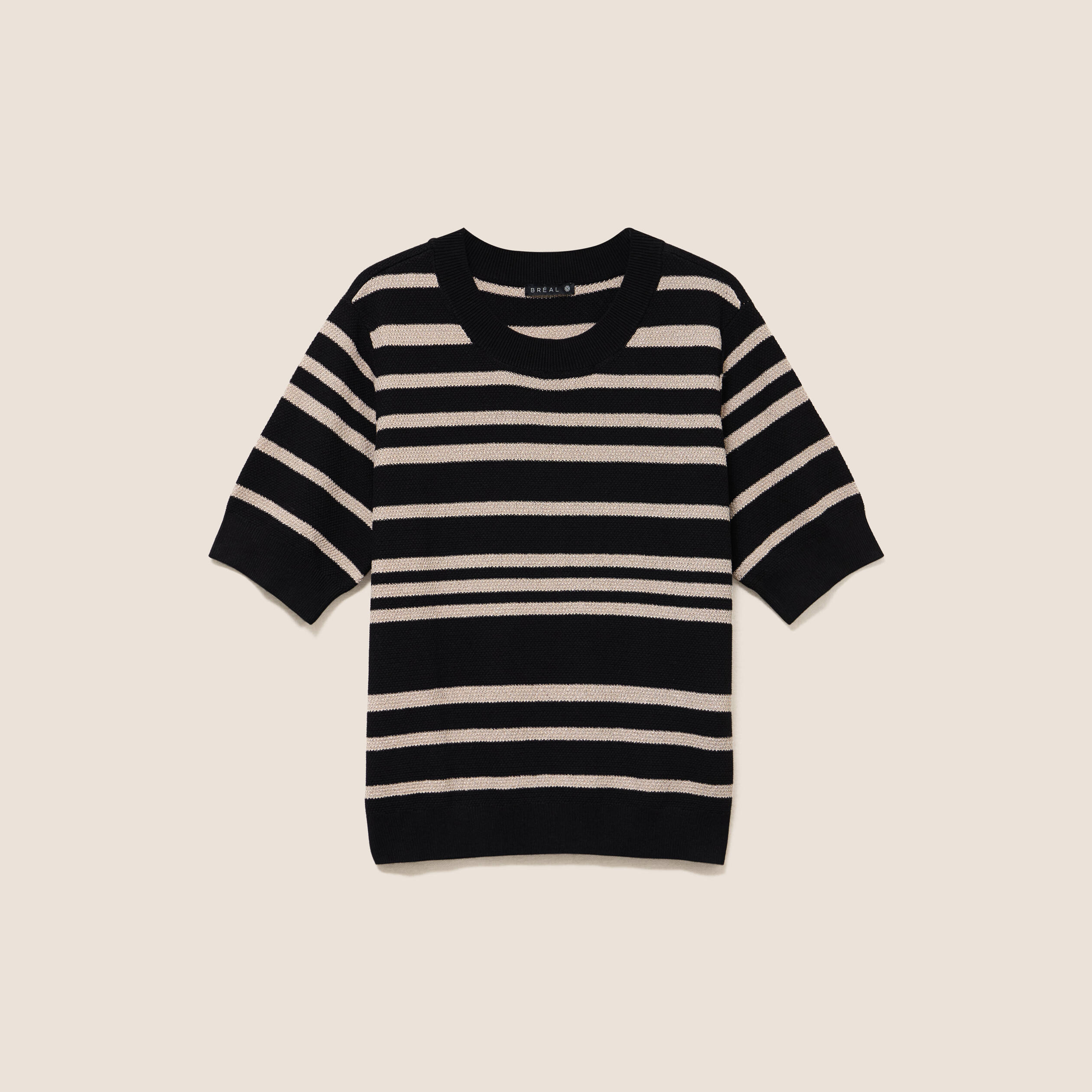 Pull noir femme