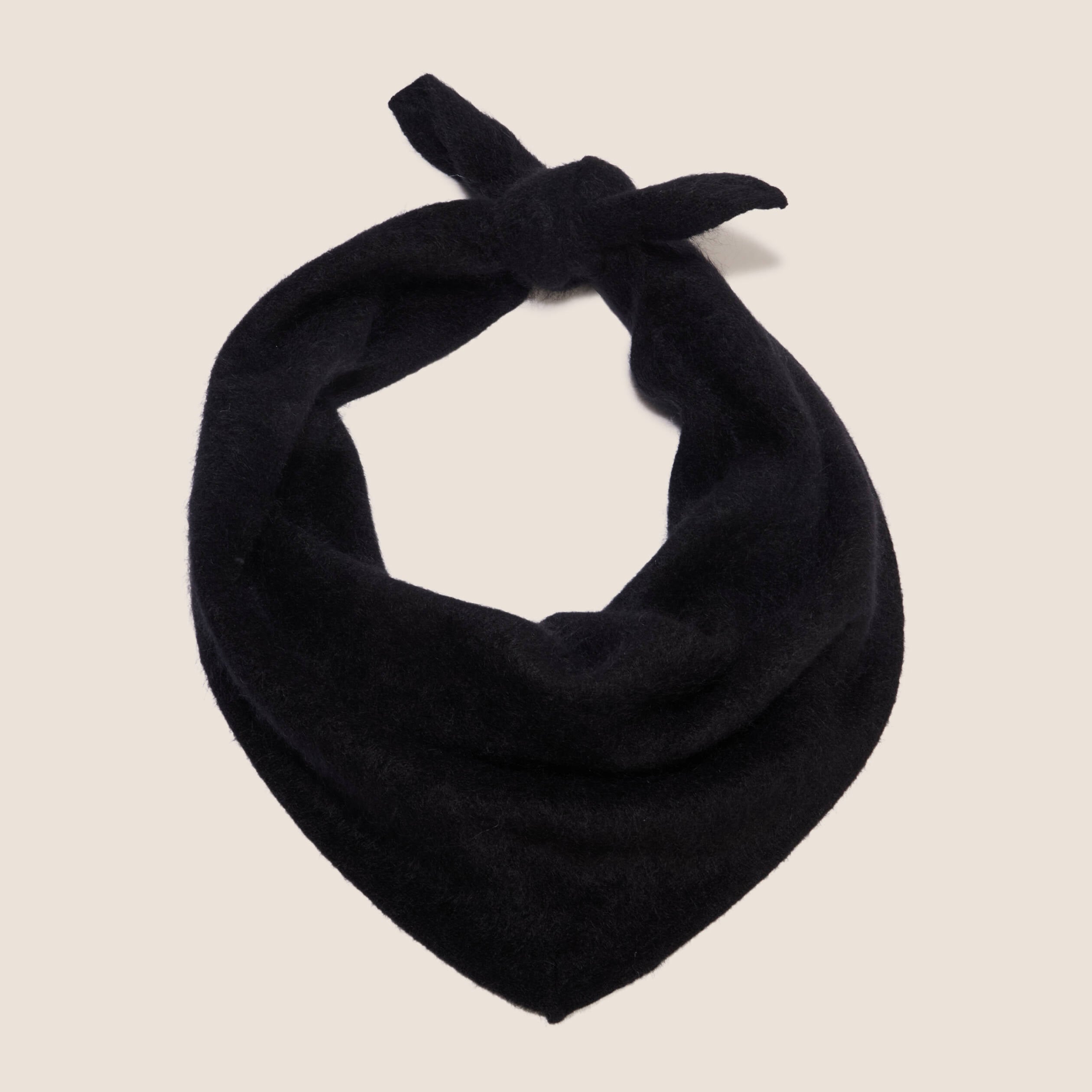 &Eacute;charpe en cachemire noir femme