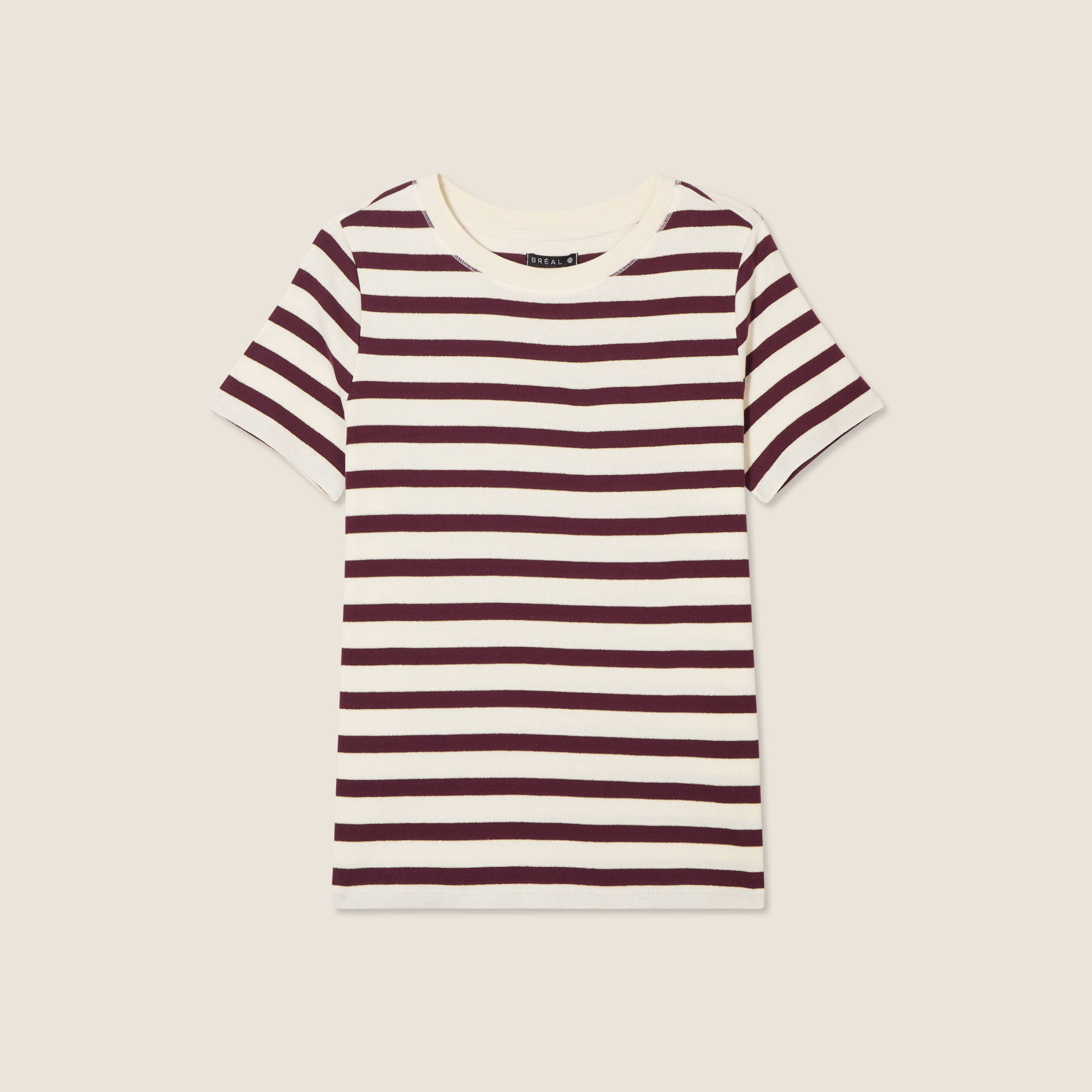 t shirt manches courtes bordeaux femme T-shirt manches courtes bordeaux femme
