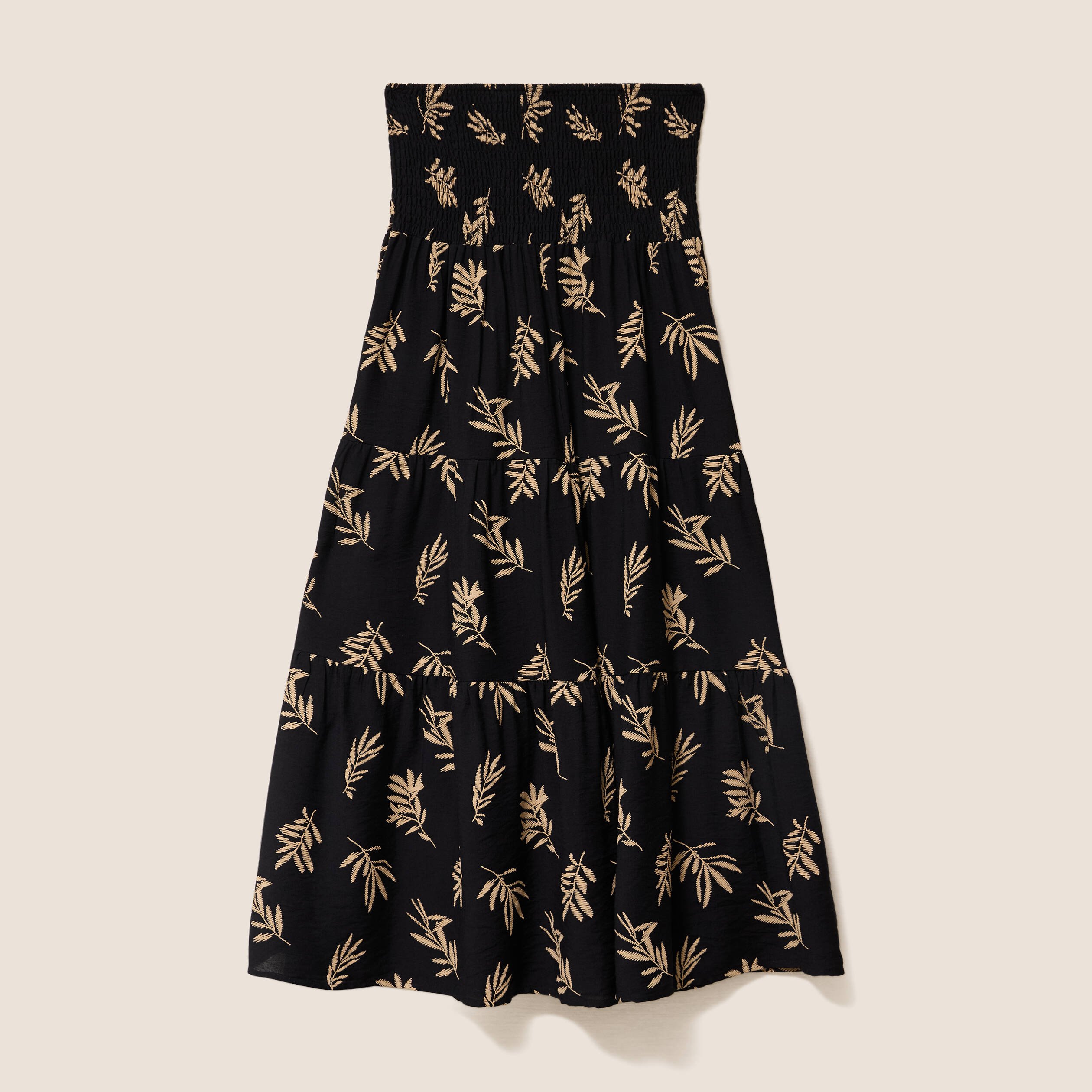 jupe avec broderie noir femme Jupe avec broderie noir femme