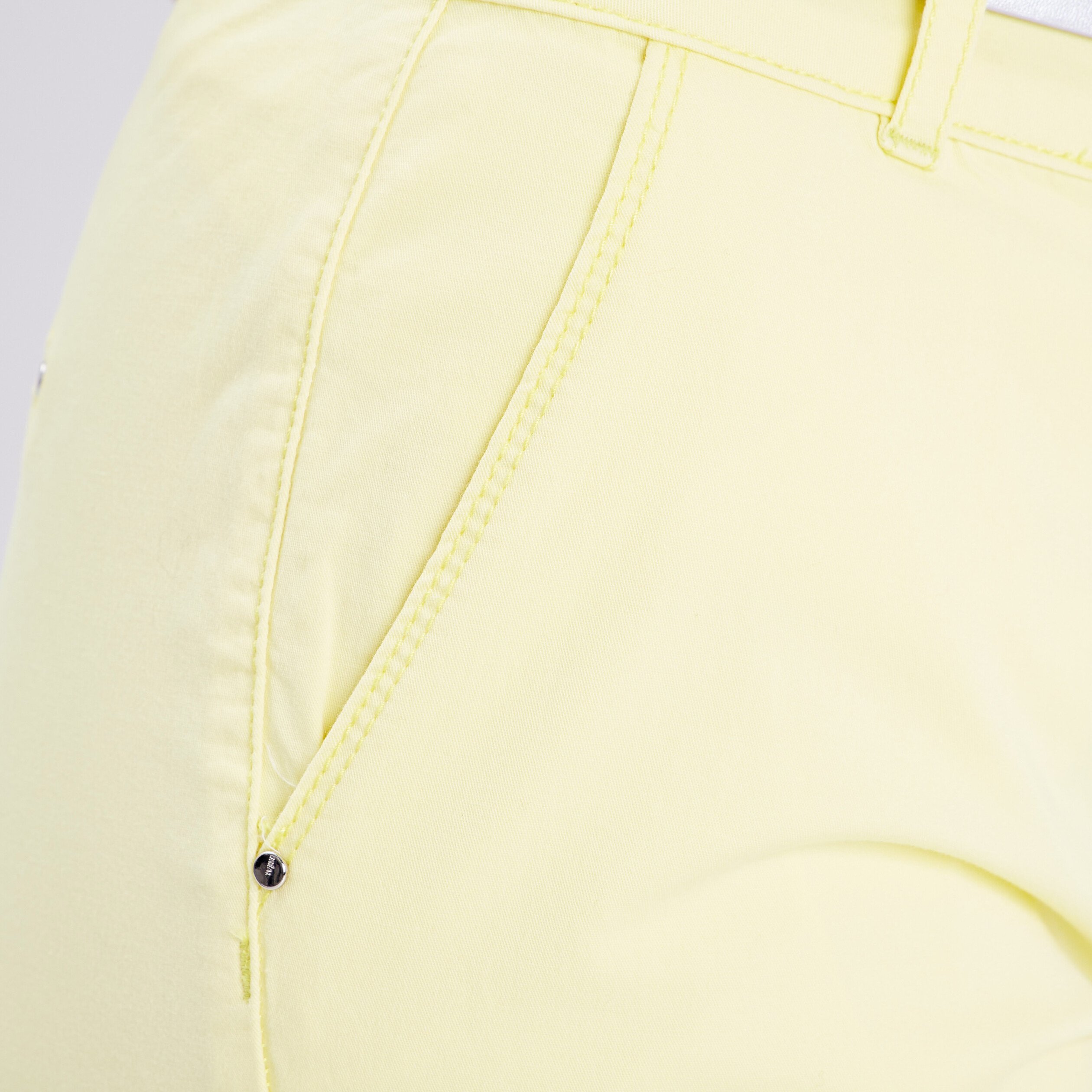 pantalon chino droit jaune pastel femme Pantalon chino droit jaune pastel femme