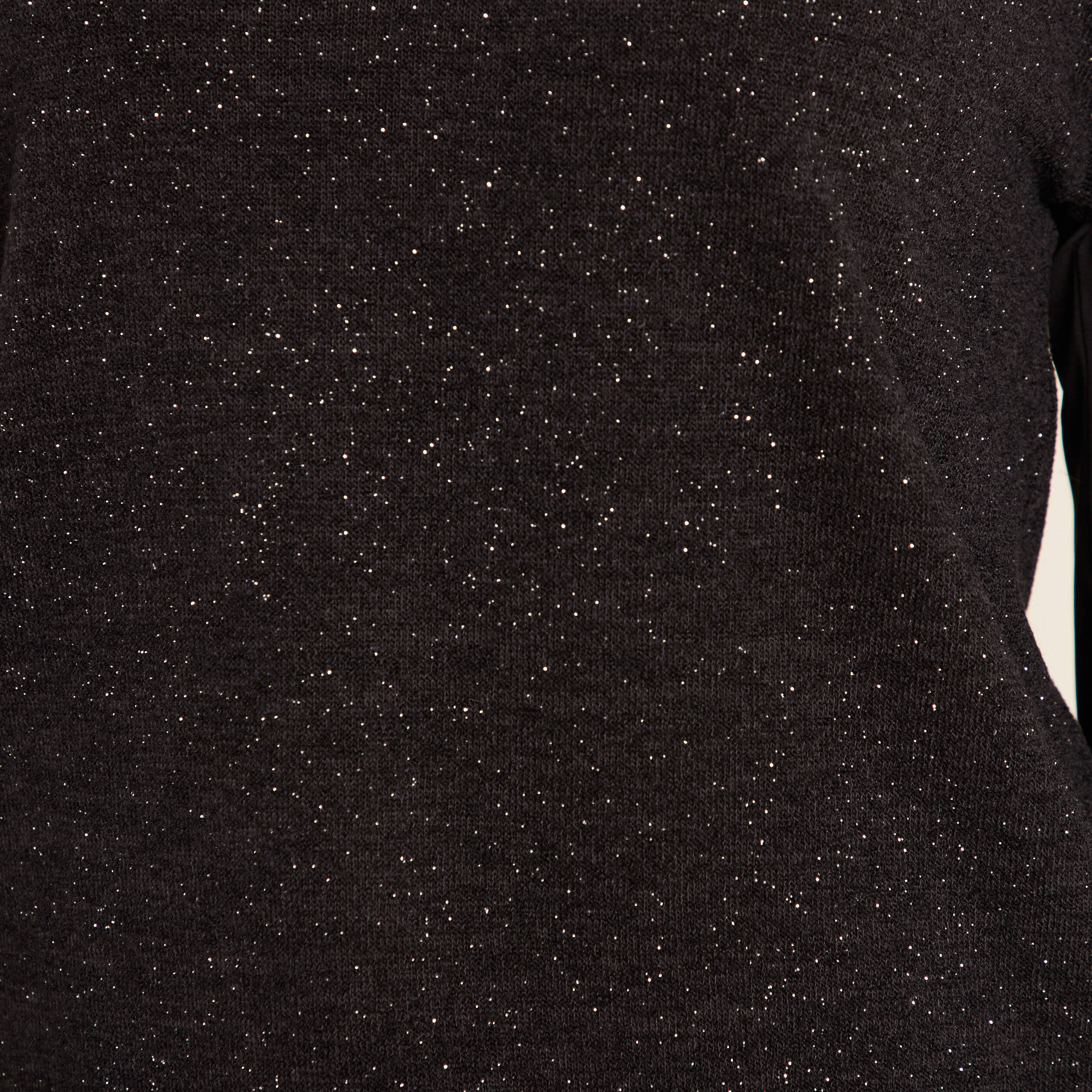 t shirt manches longues noir femme T-shirt manches longues noir femme