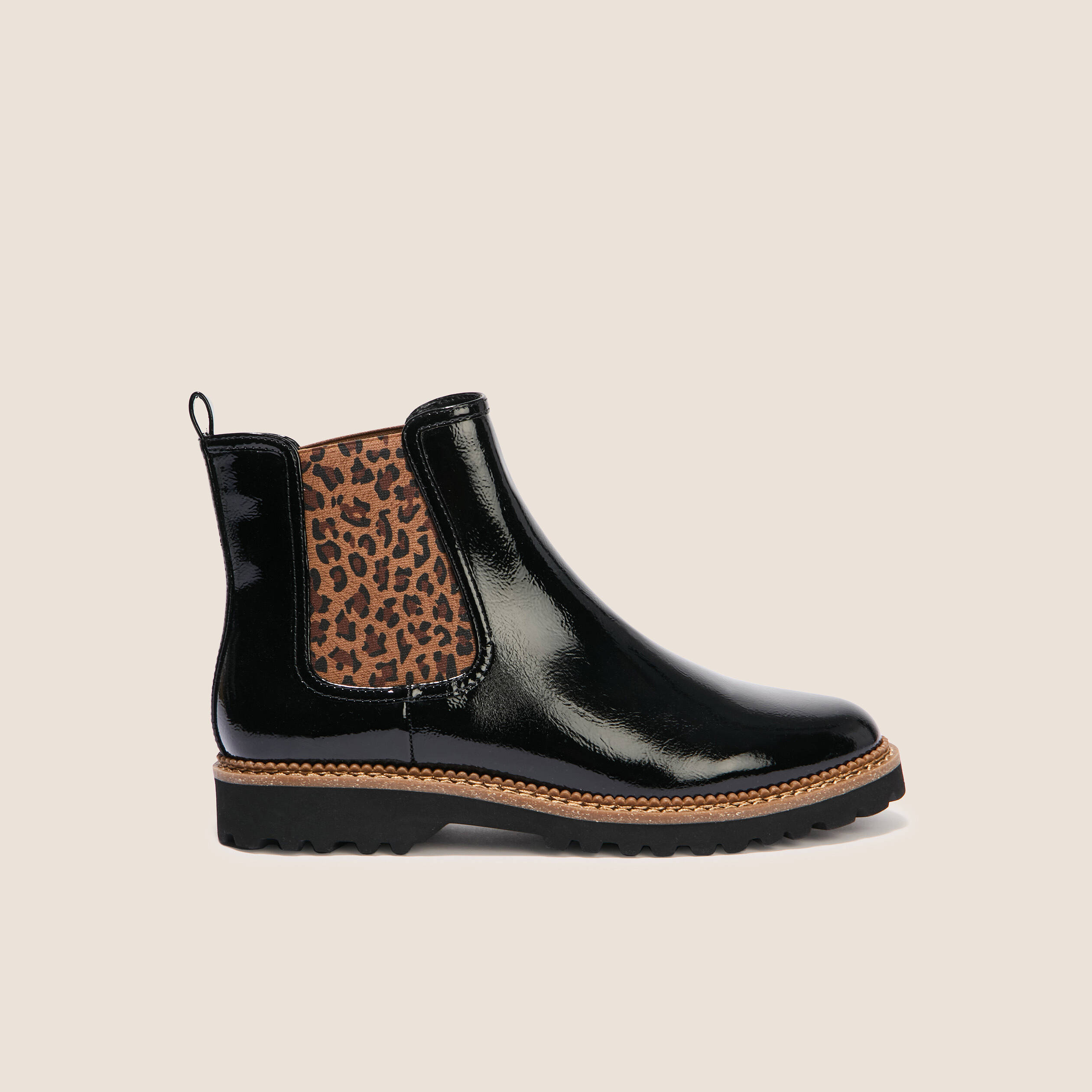 Bottines noir femme