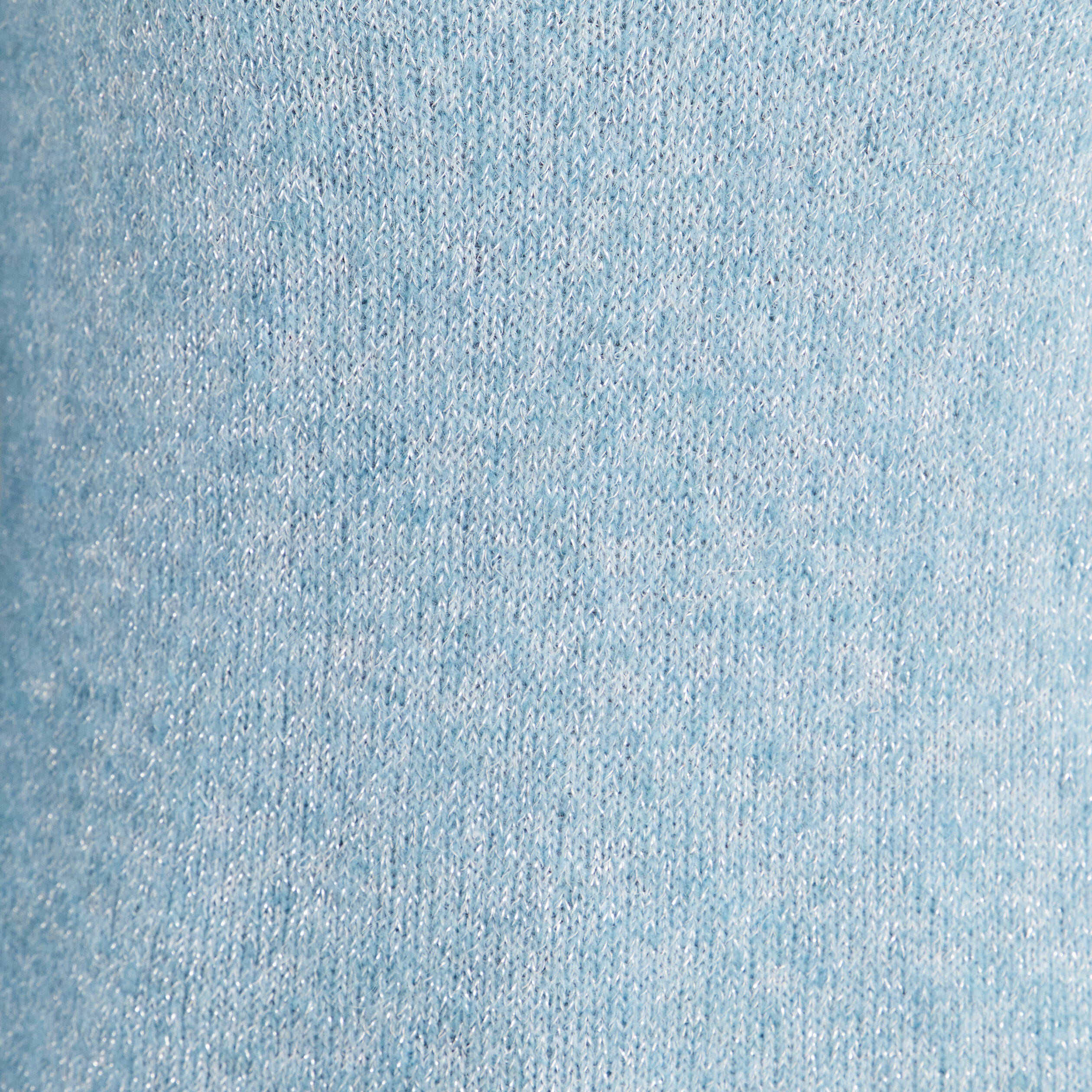 Pull col v bleu p&eacute;trole femme