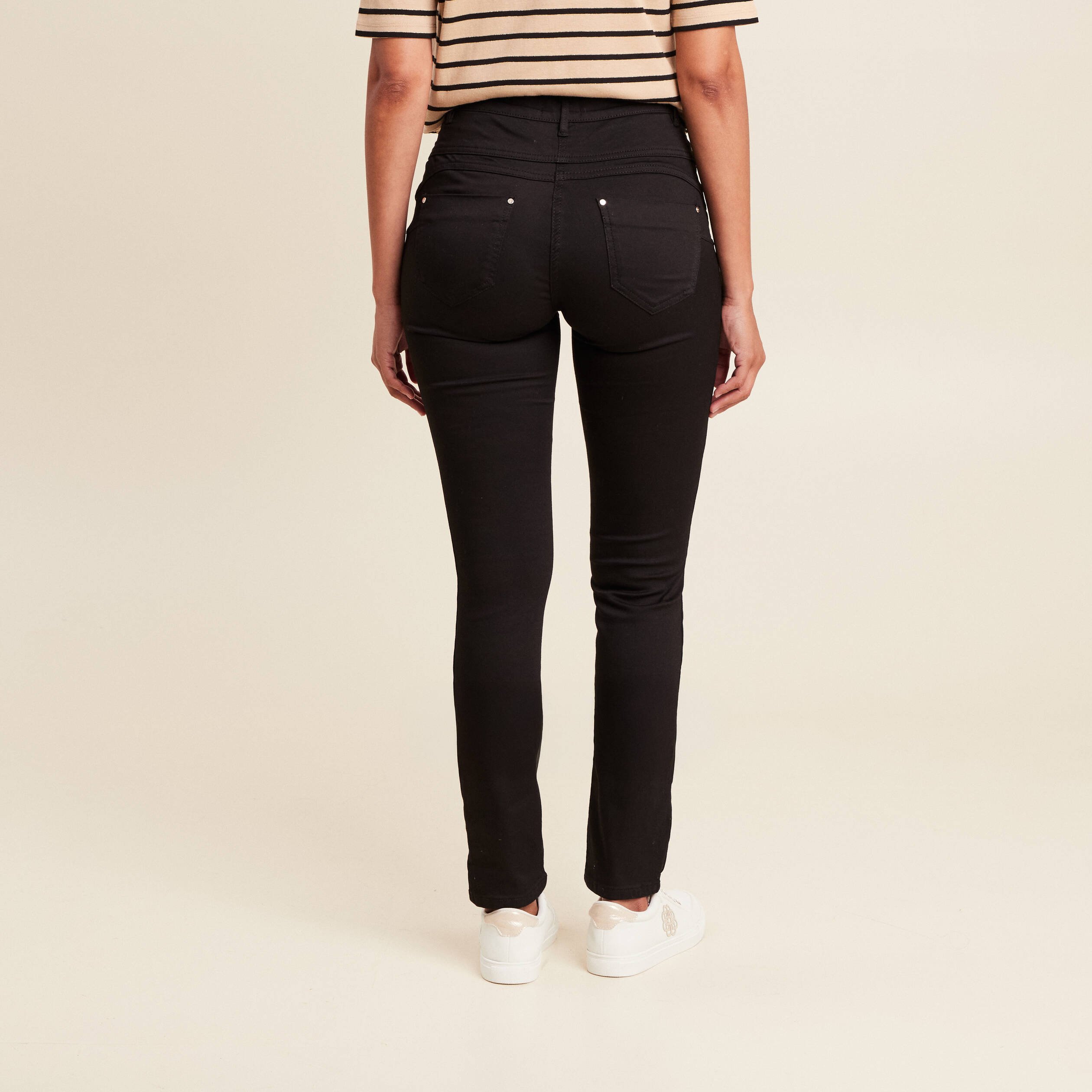 pantalon magique le gainant denim noir femme Pantalon magique Le gainant denim noir femme
