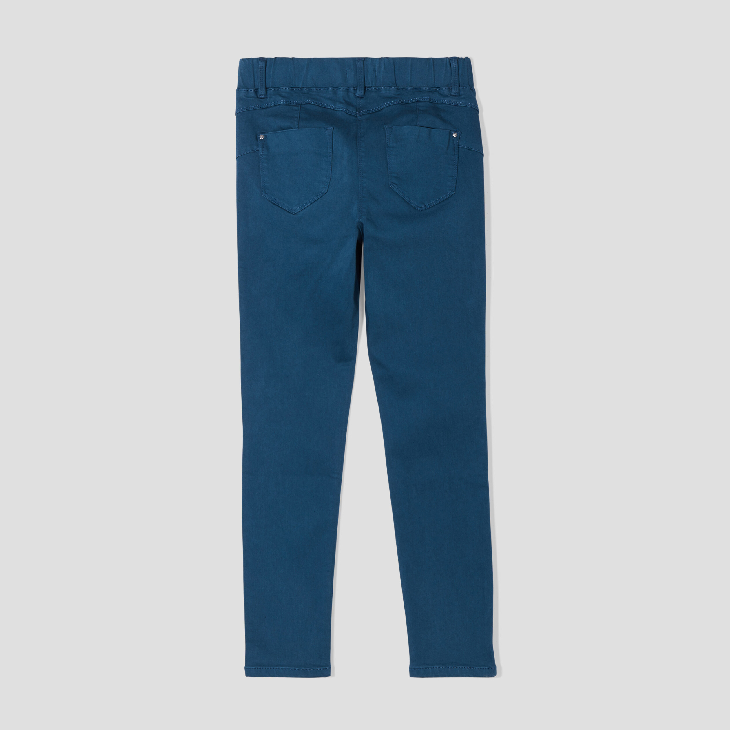 Tregging taille standard bleu canard femme