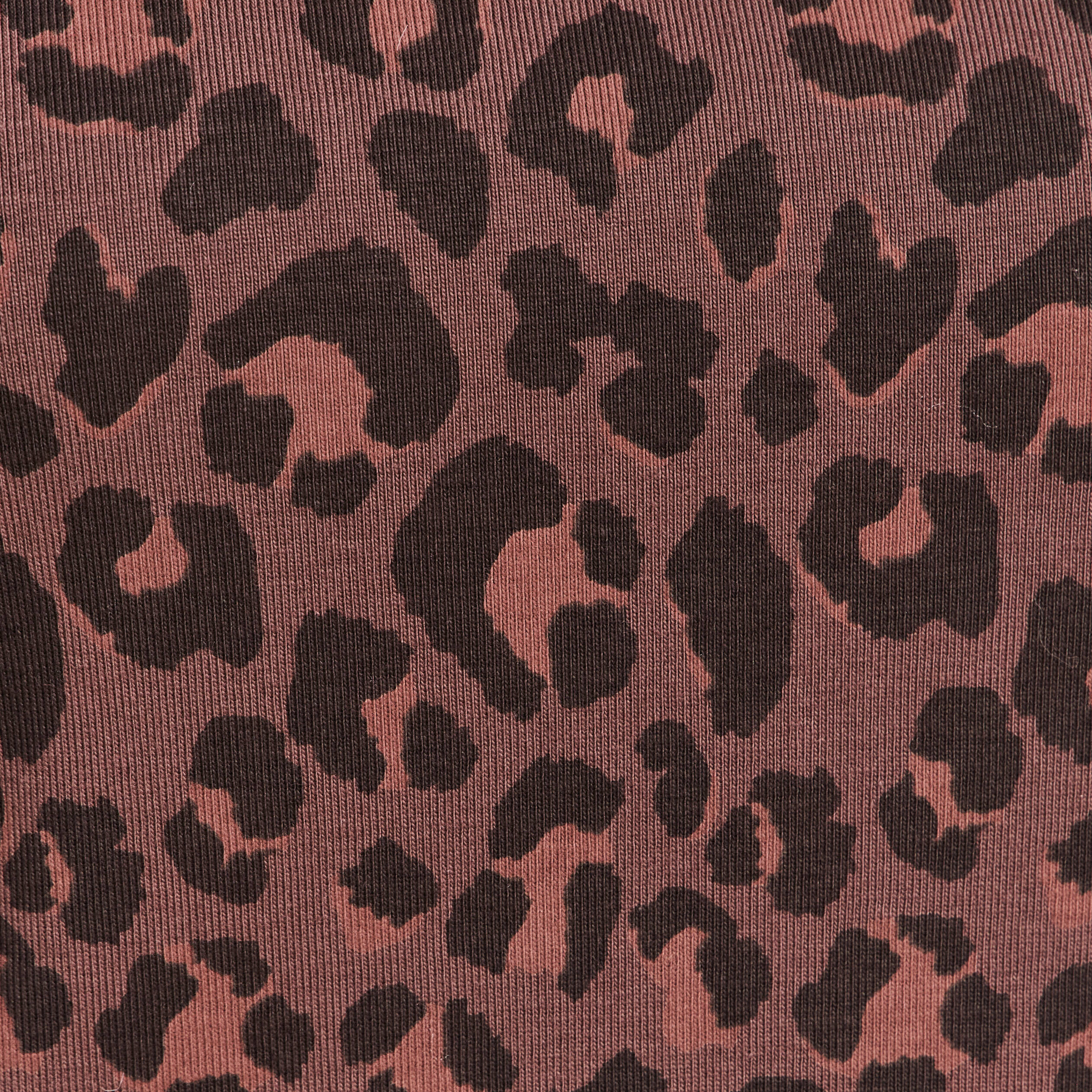 T-shirt en coton biologique marron femme
