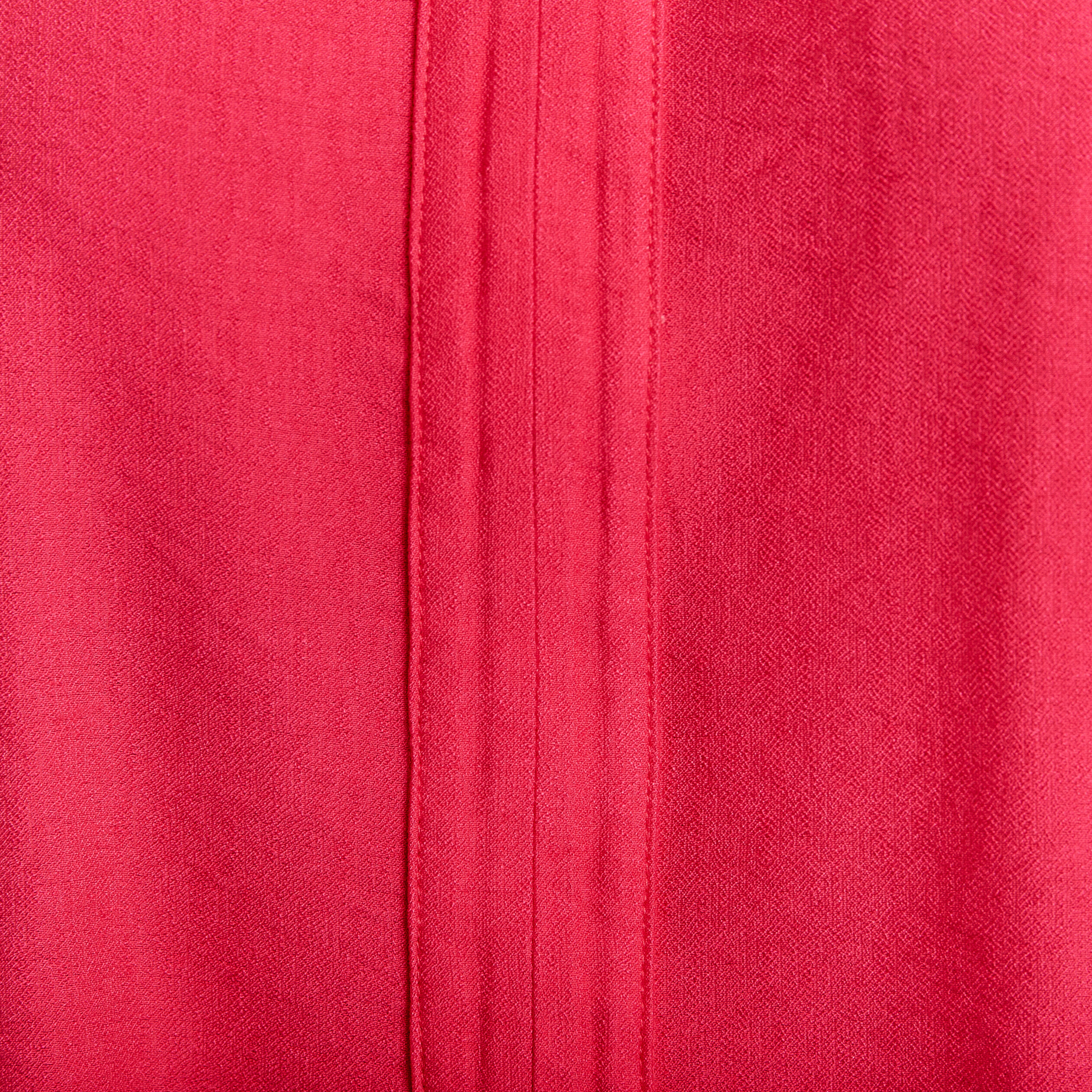 Blouse sans manches rose fushia femme