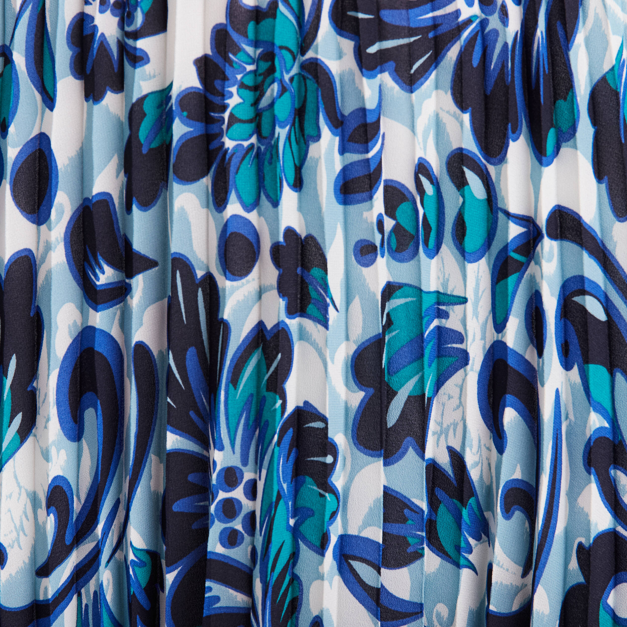 robe longue droite plissee bleu femme Robe longue droite plissée bleu femme