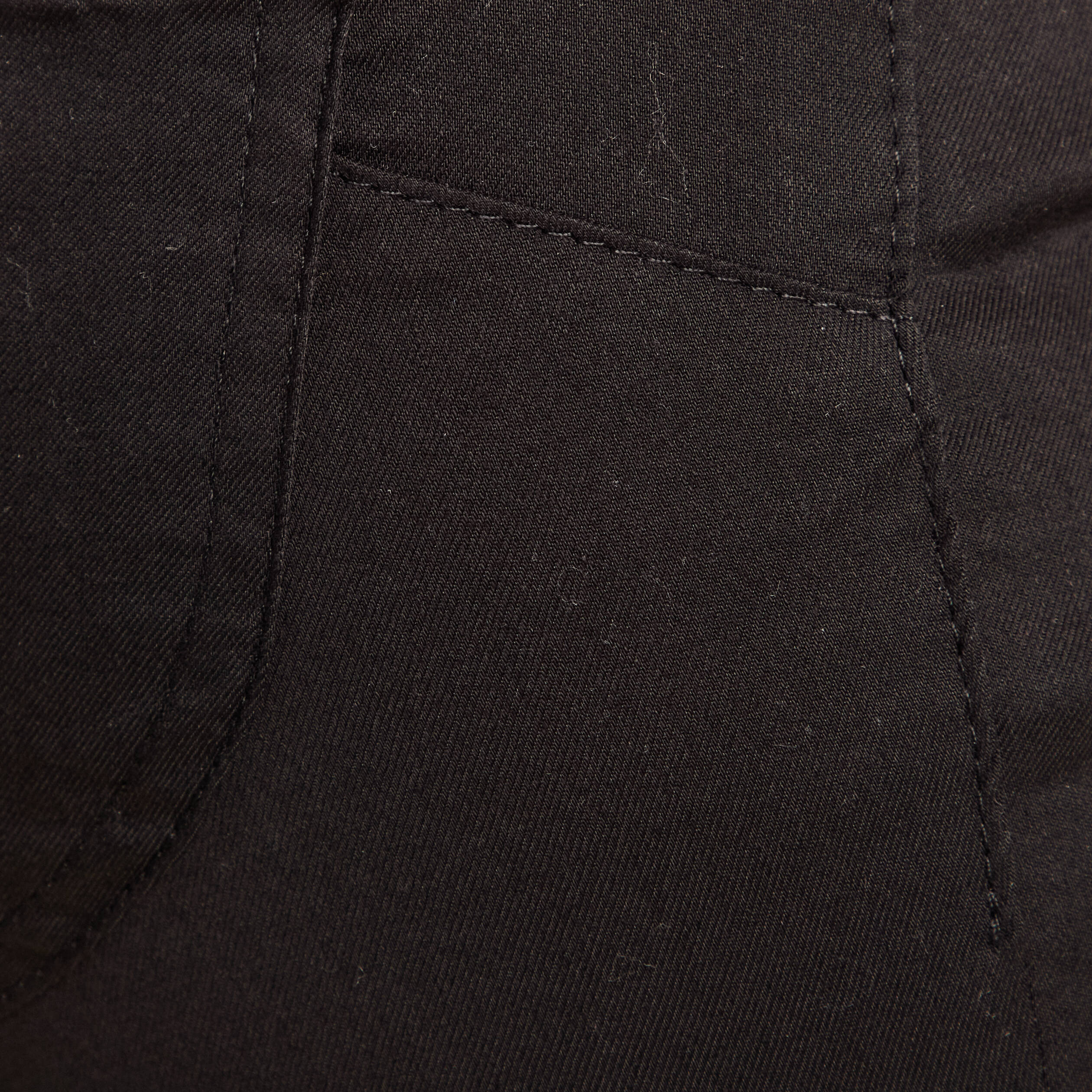 pantalon leger taille standard 78eme noir femme Pantalon léger taille standard 7/8ème noir femme